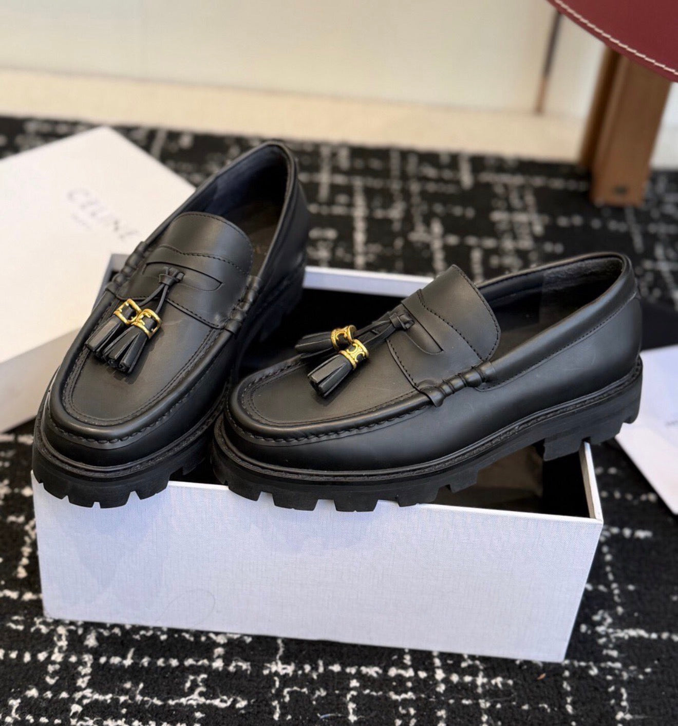 Leather Loafers