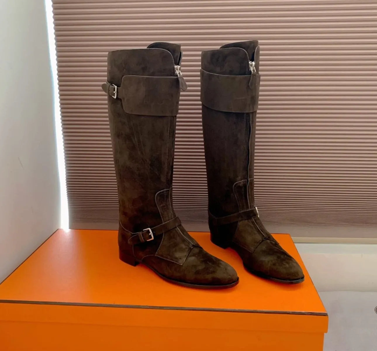 Suede Boots