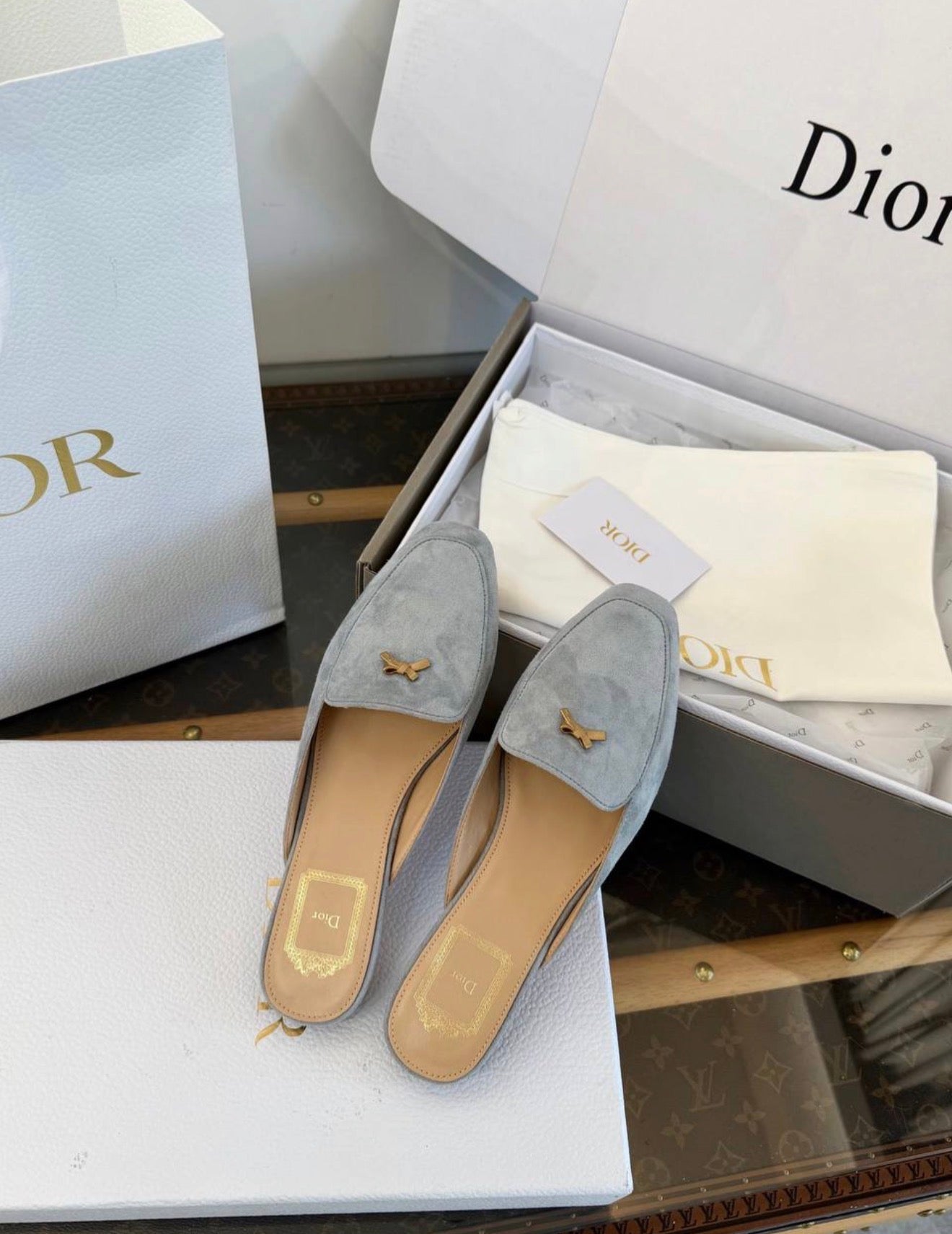 Suede Loafers