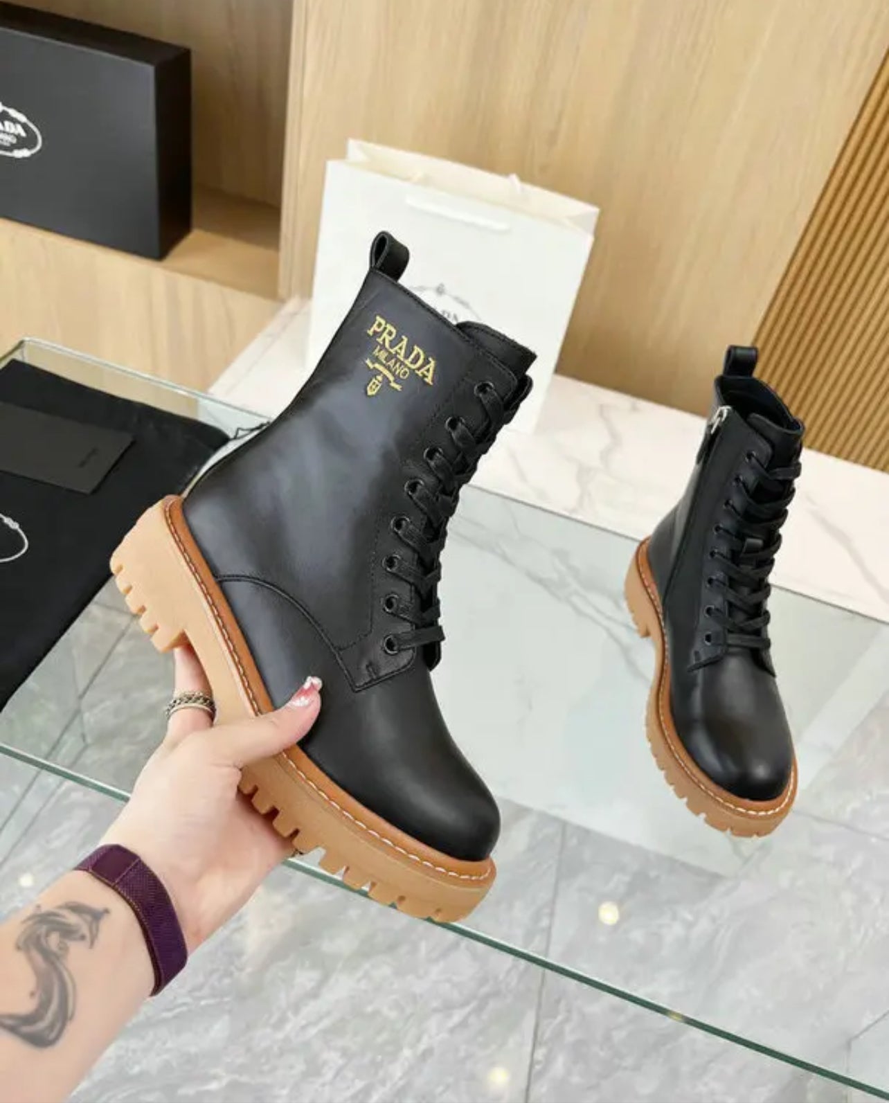 Leather Boots
