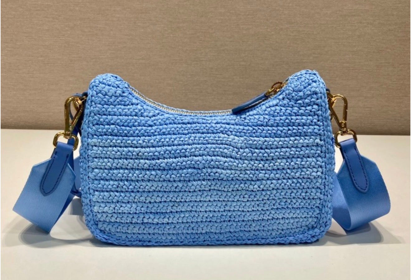 Re Edition Raffia Bag