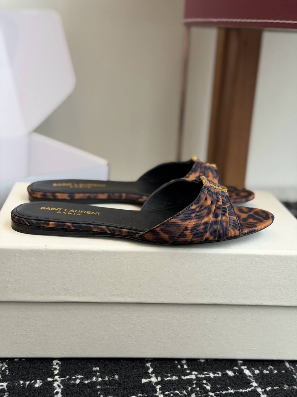 Leopard Sandals