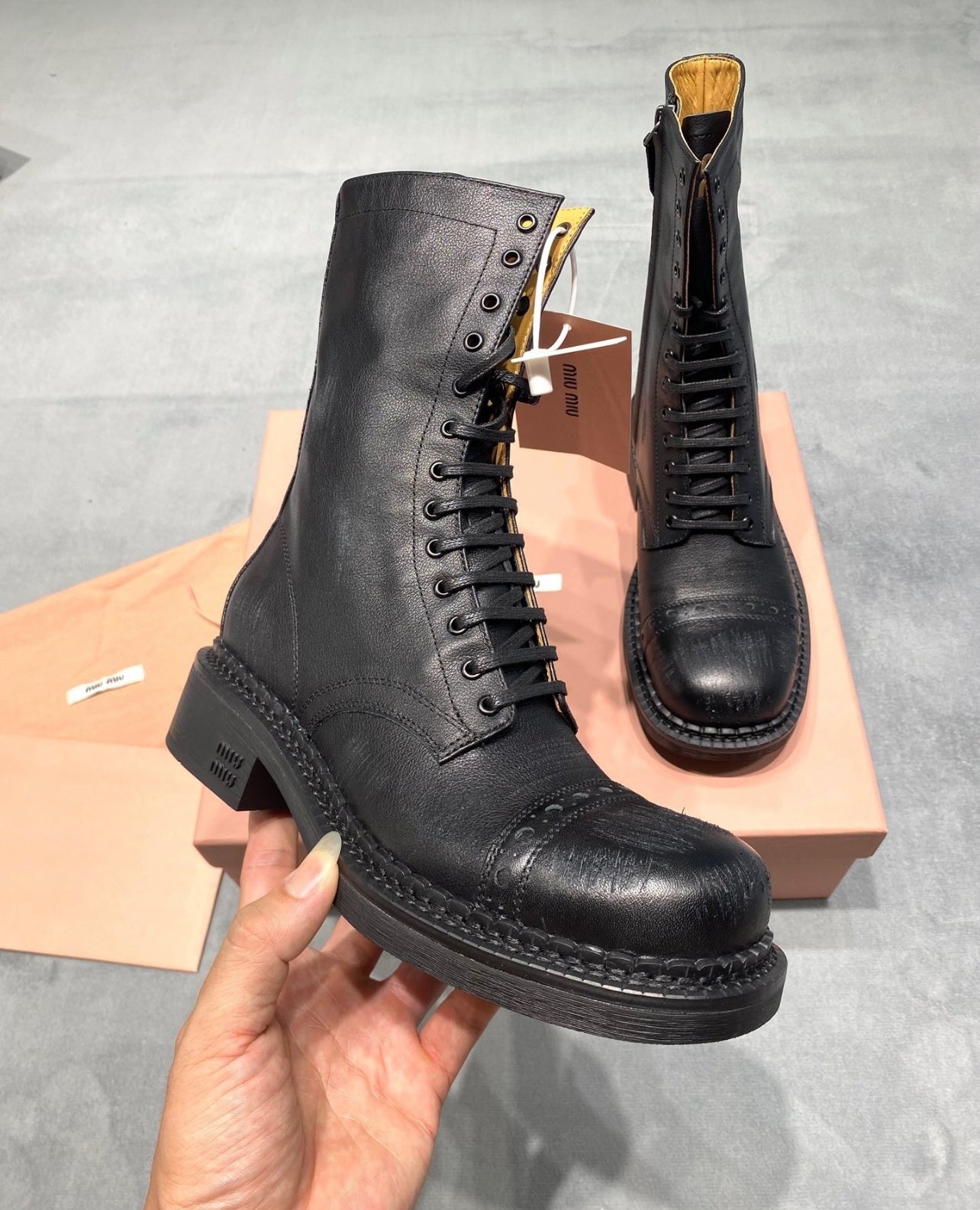 Leather Boots