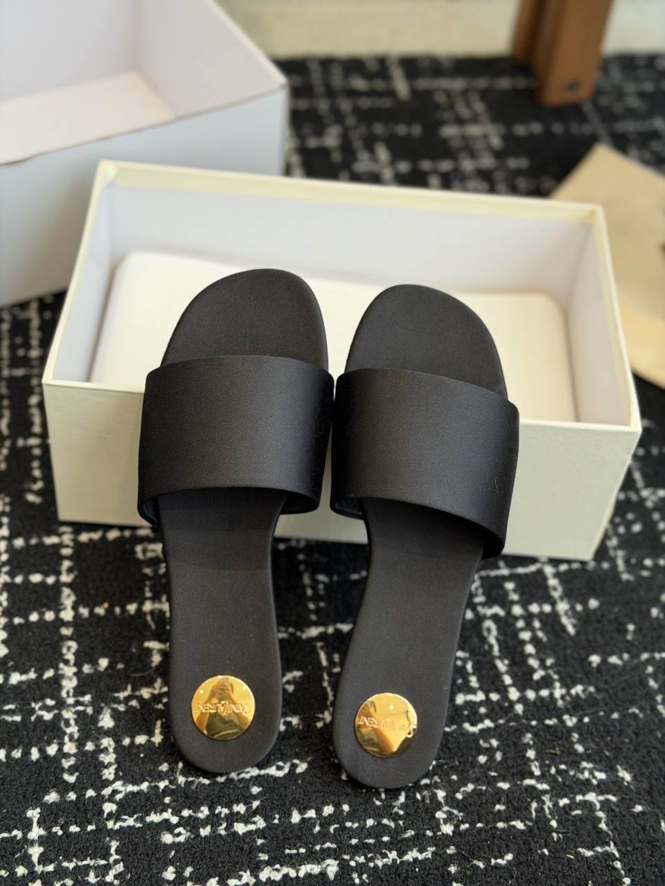 Satin Sandals