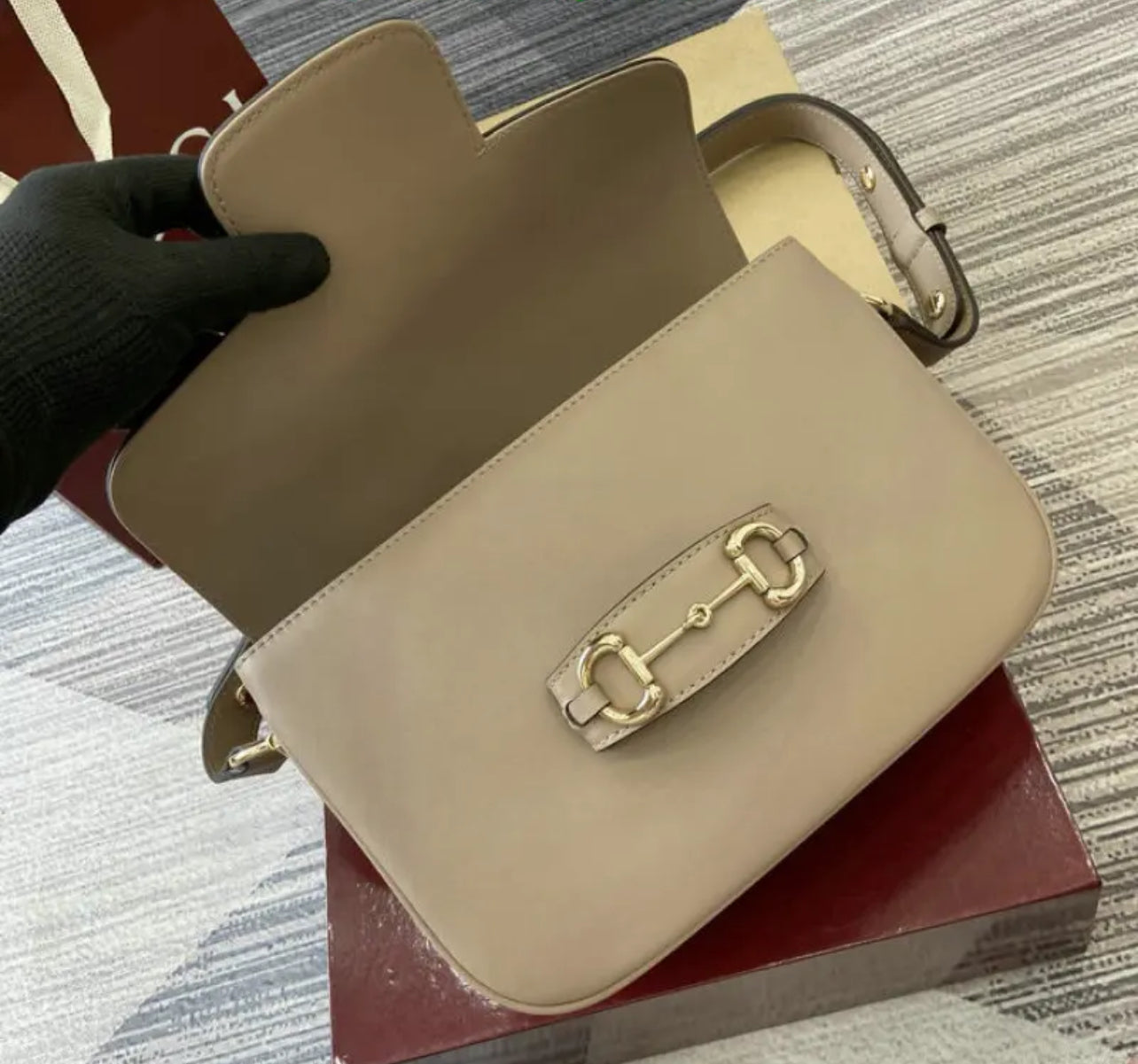 1955 Horsebit Small Shoulder Bag