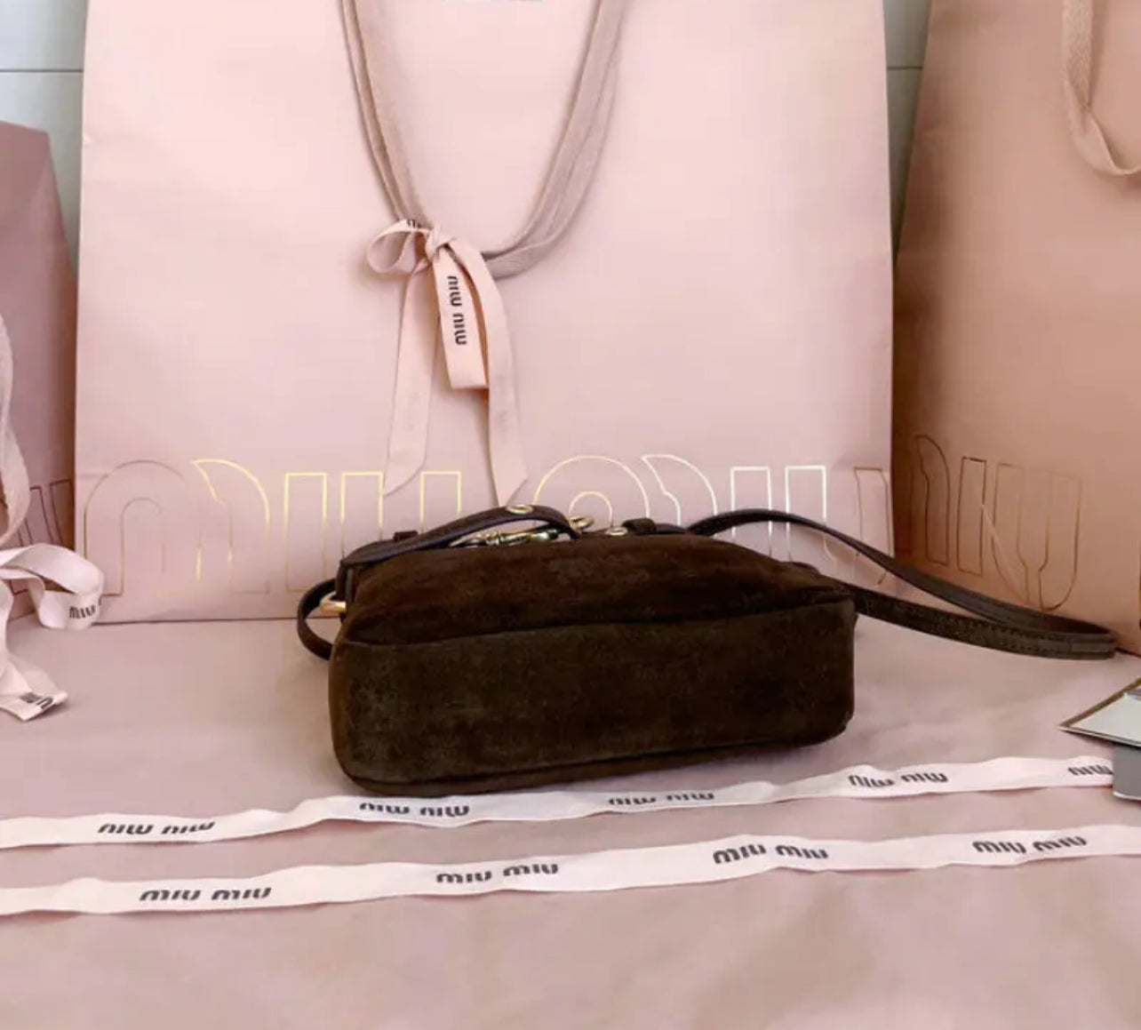 Suede Pouch