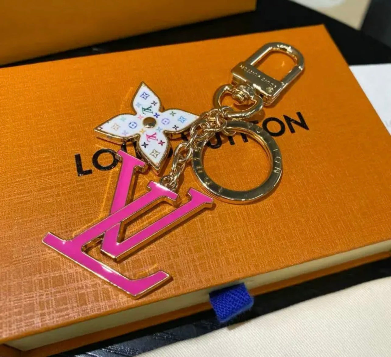 Logo Bag Charm/Keychain