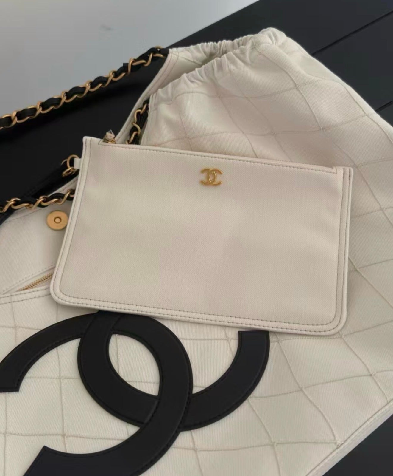 CC Denim Tote