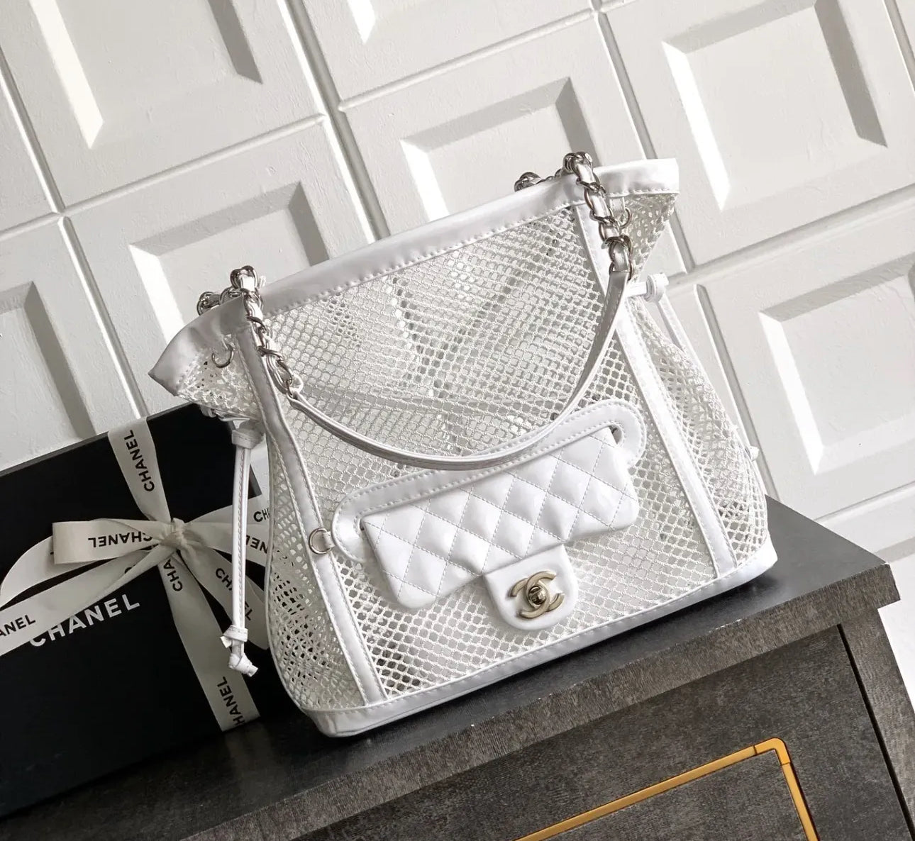 Mesh Flap Bag
