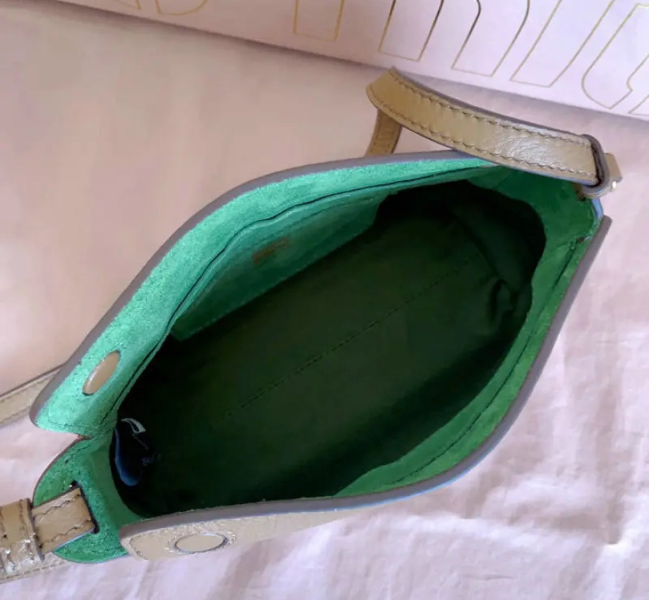Leather Pouch Bag
