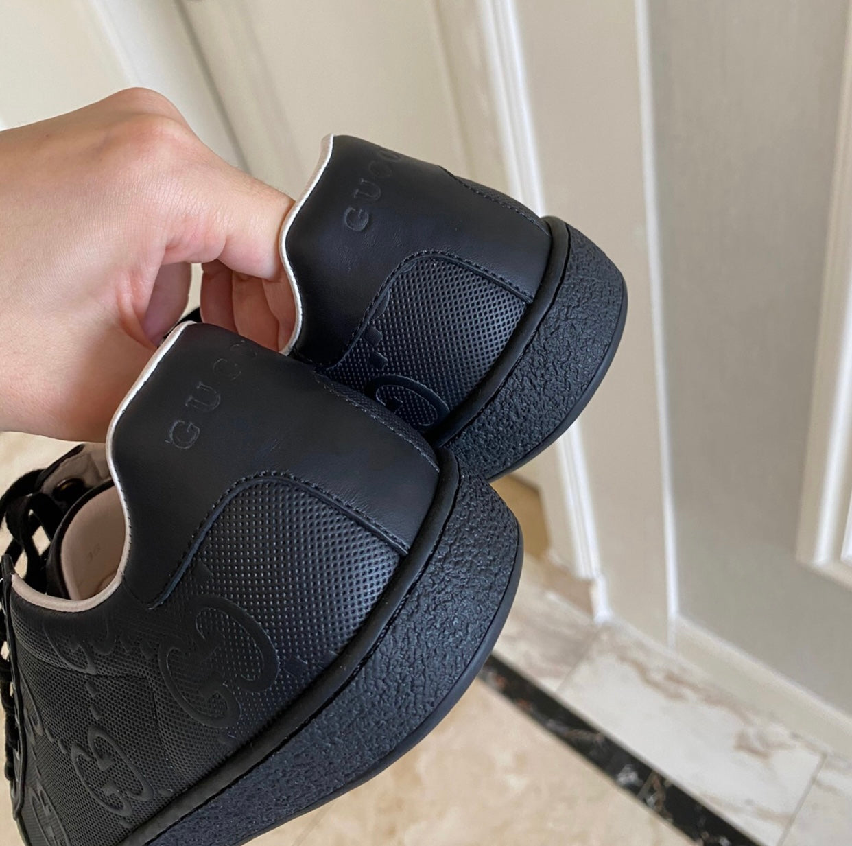 Embossed Trainers