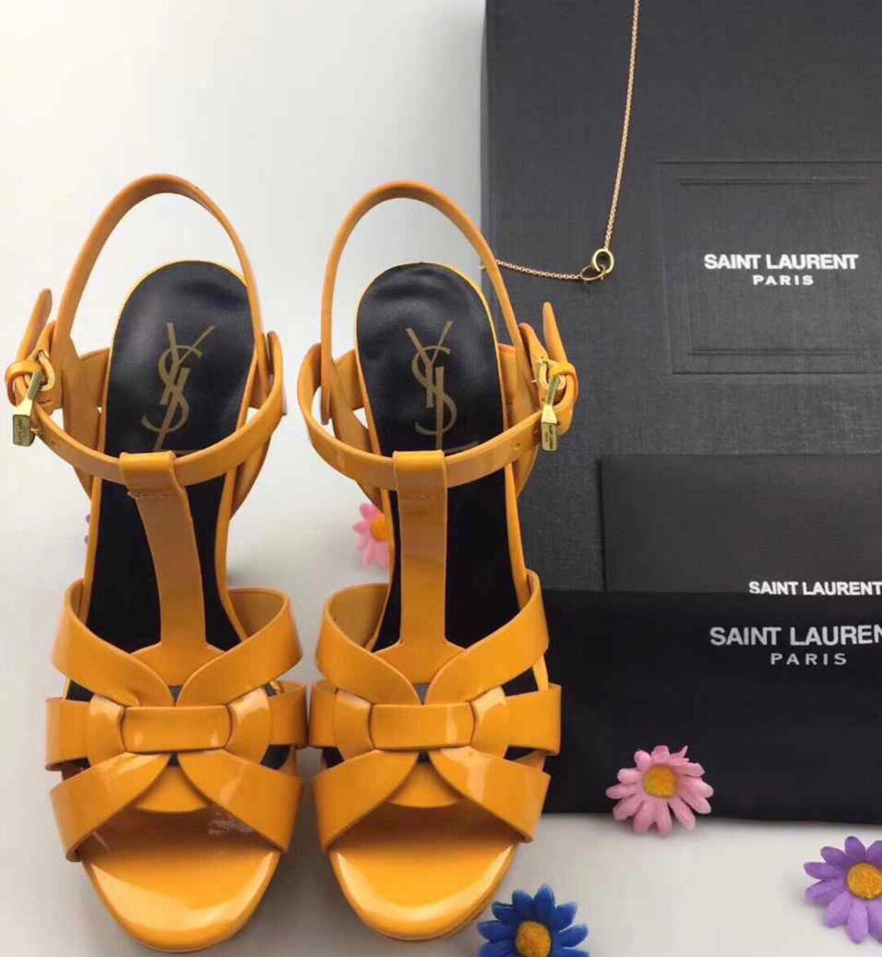 Tribute Patent Sandals 13cm