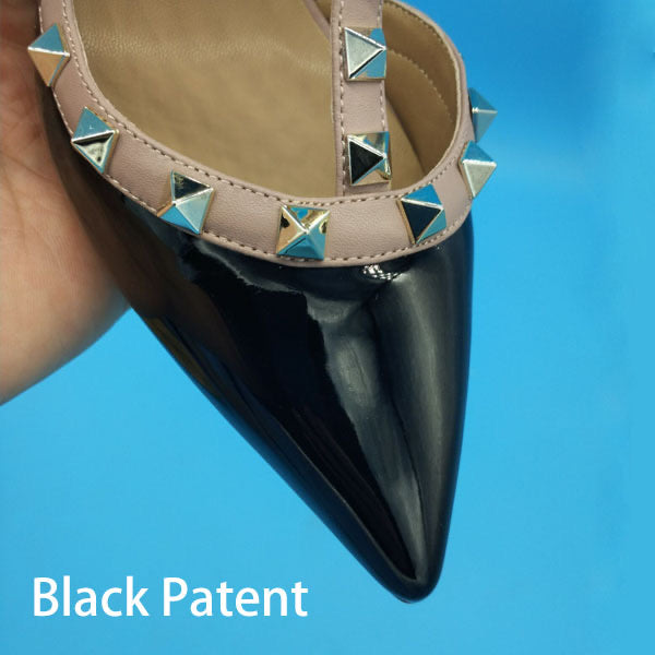 Rockstud Ballerina Flats