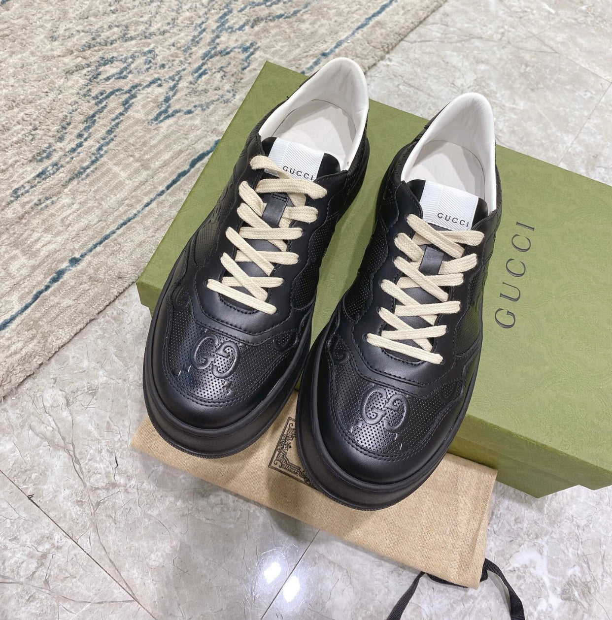 Embossed Trainers