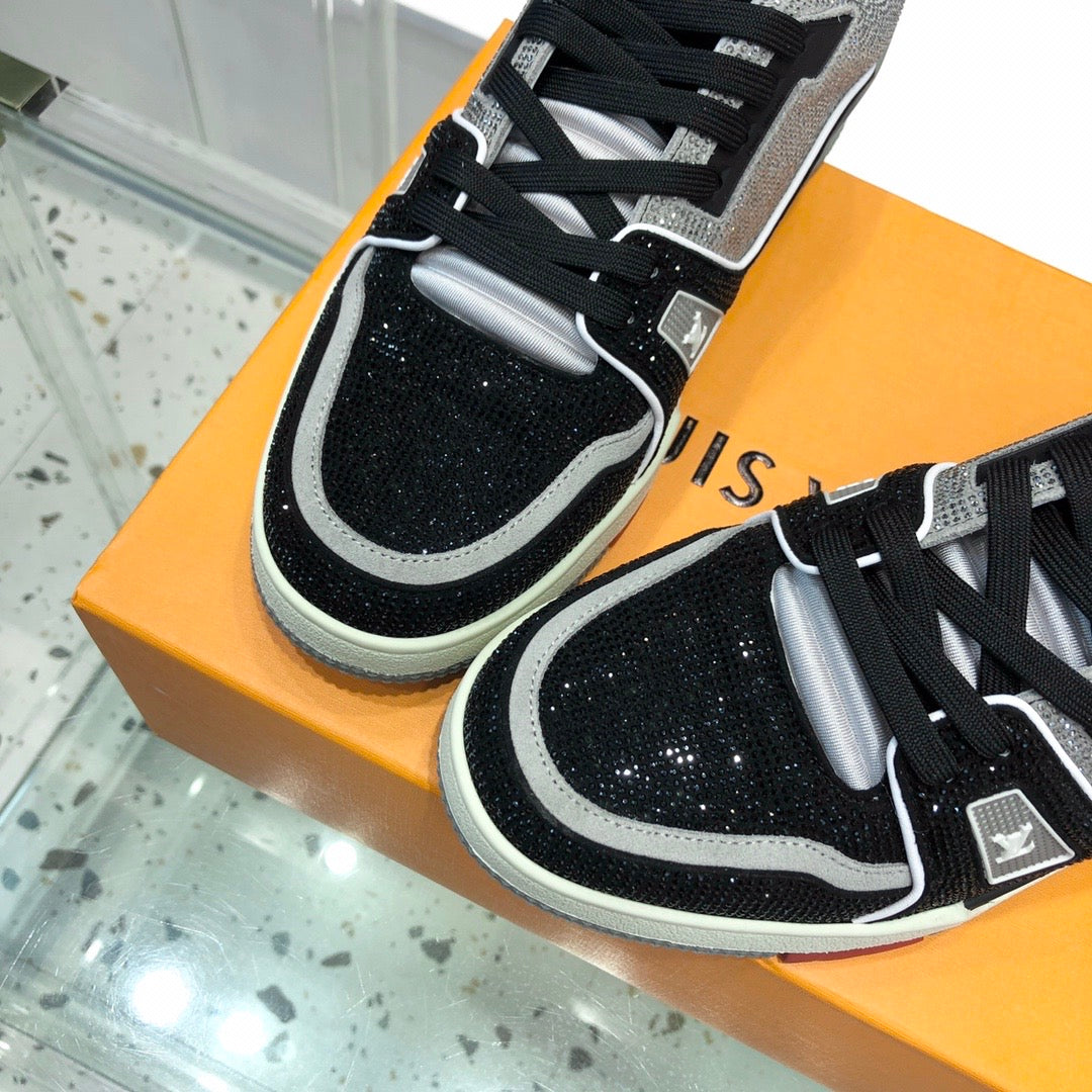 LV Strass Trainers