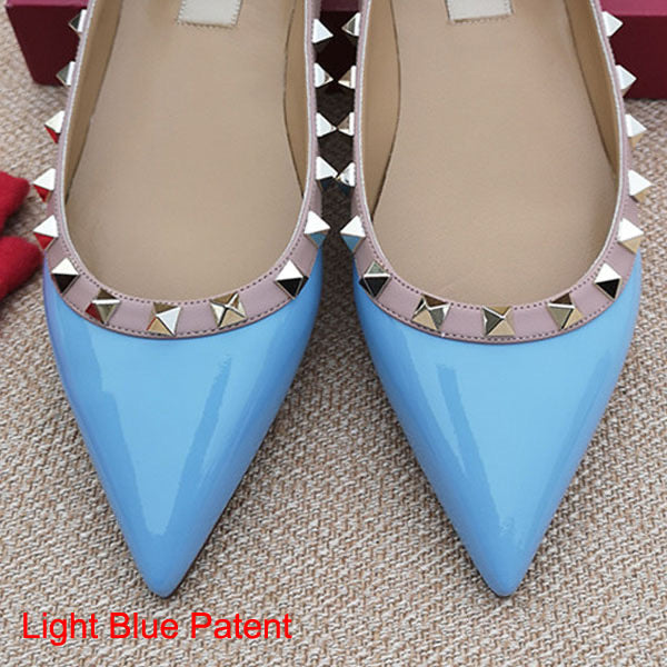 Rockstud Ballerina Flats