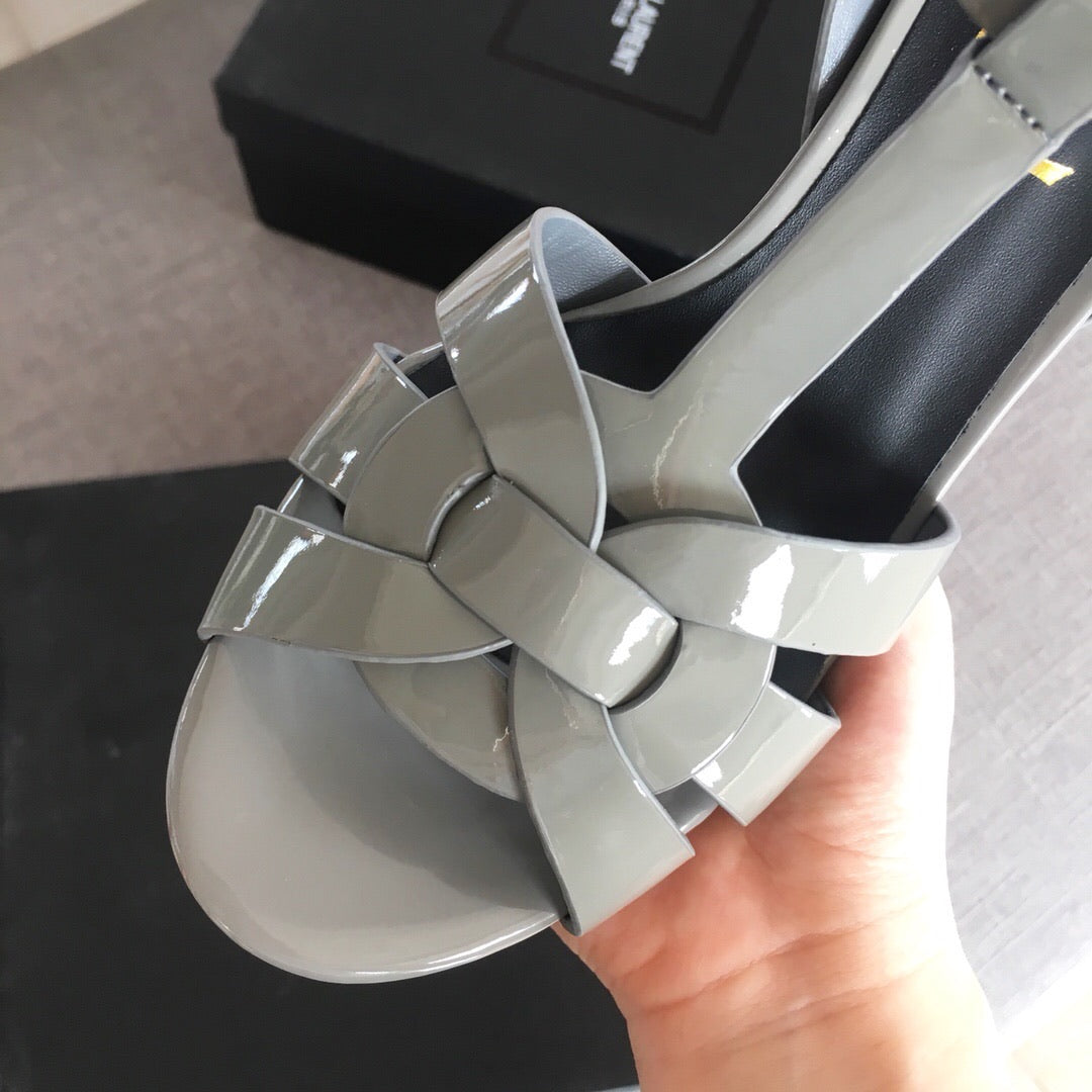 Tribute Patent Sandals 13cm