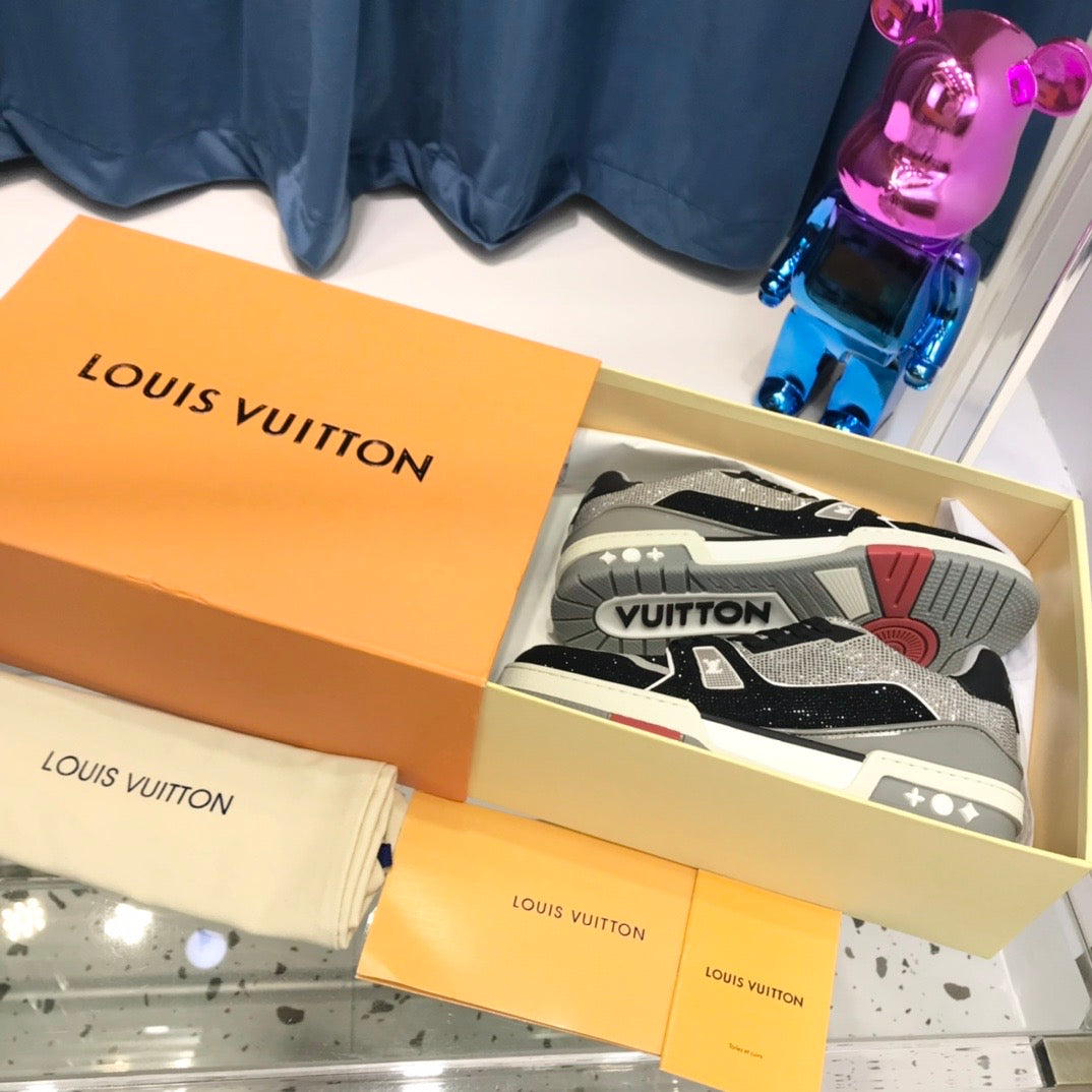 LV Strass Trainers