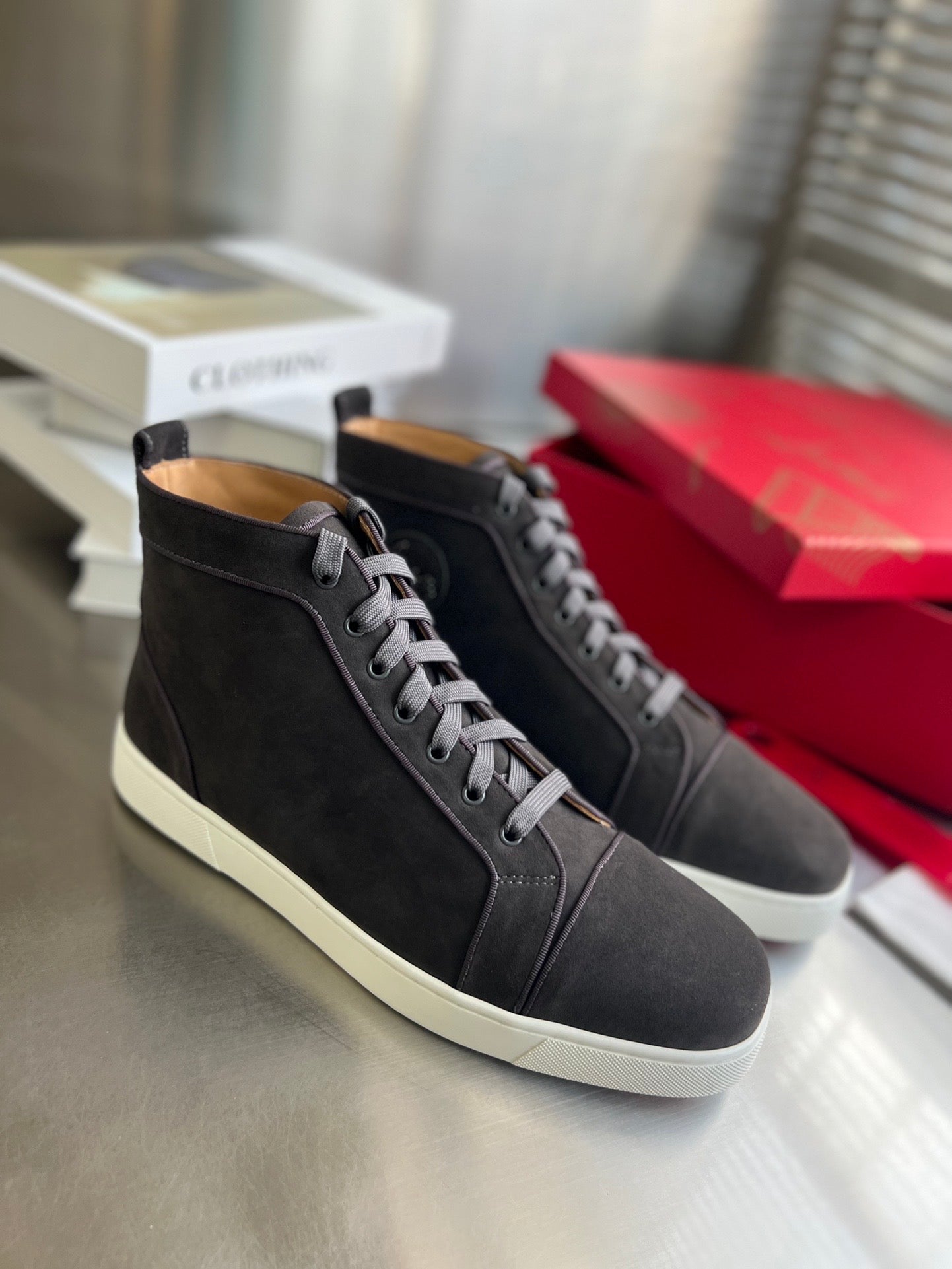 Louis Calf High Tops