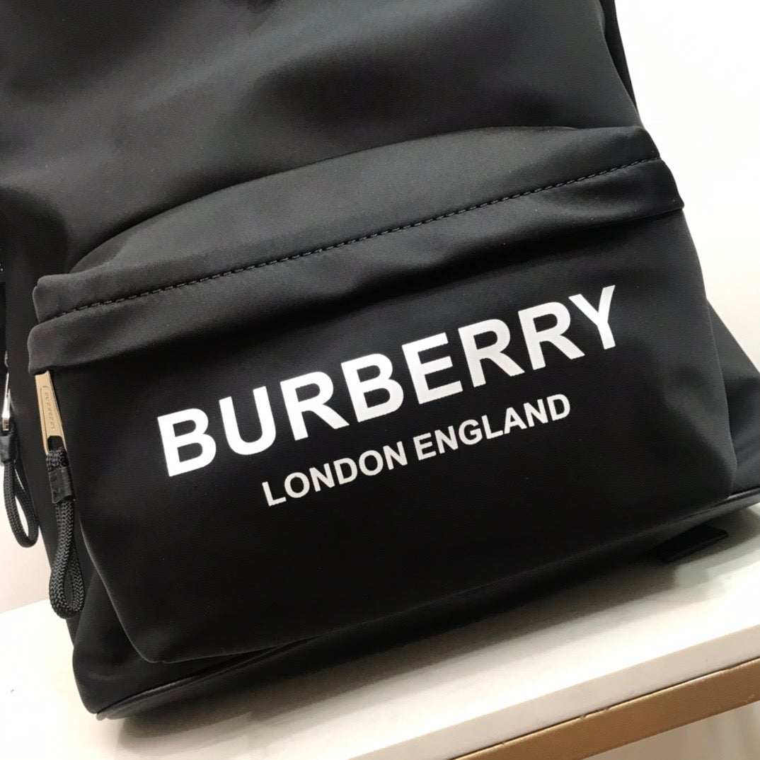 Logo Print Backpack