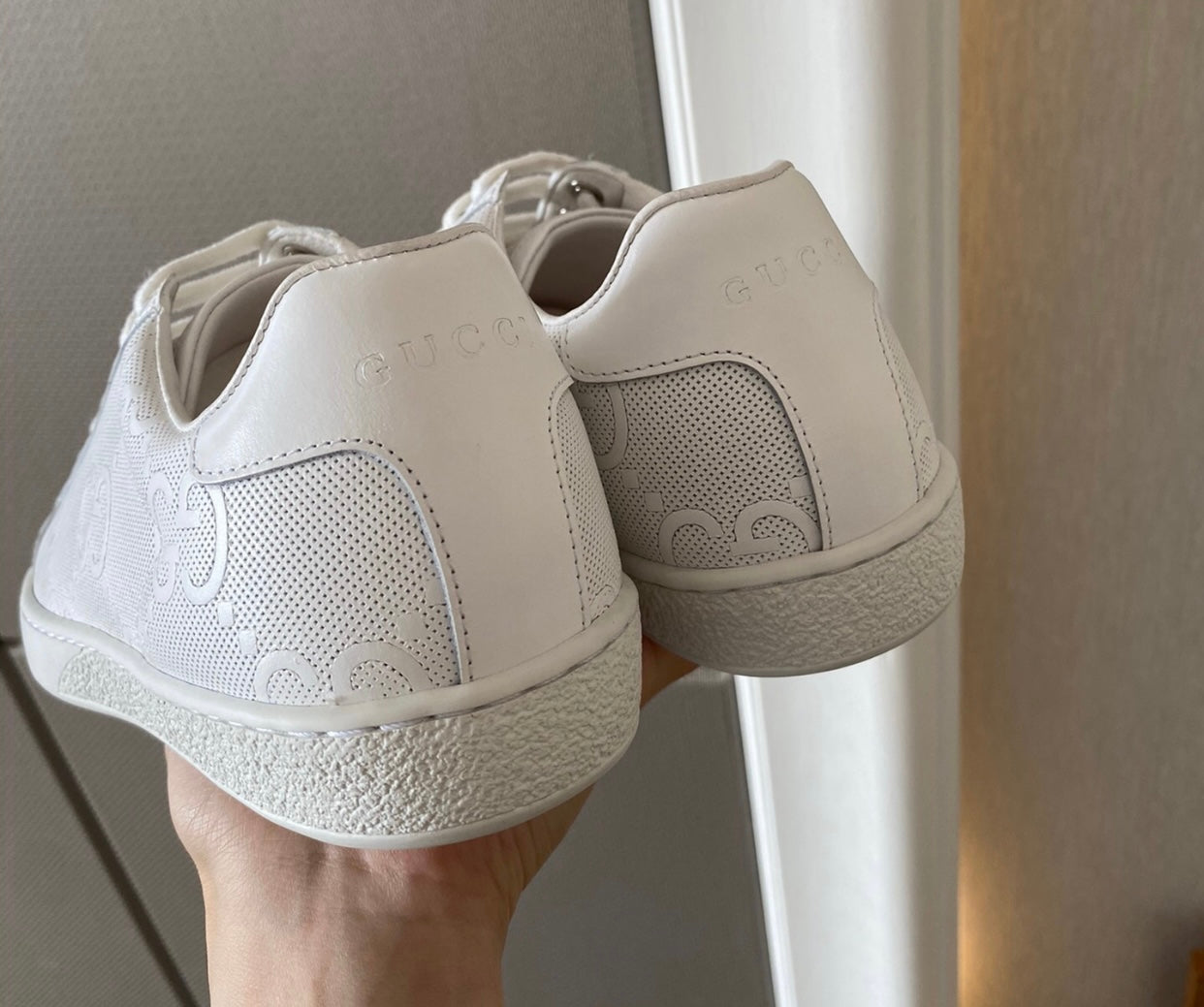 Embossed Trainers