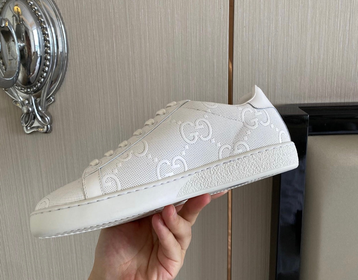 Embossed Trainers