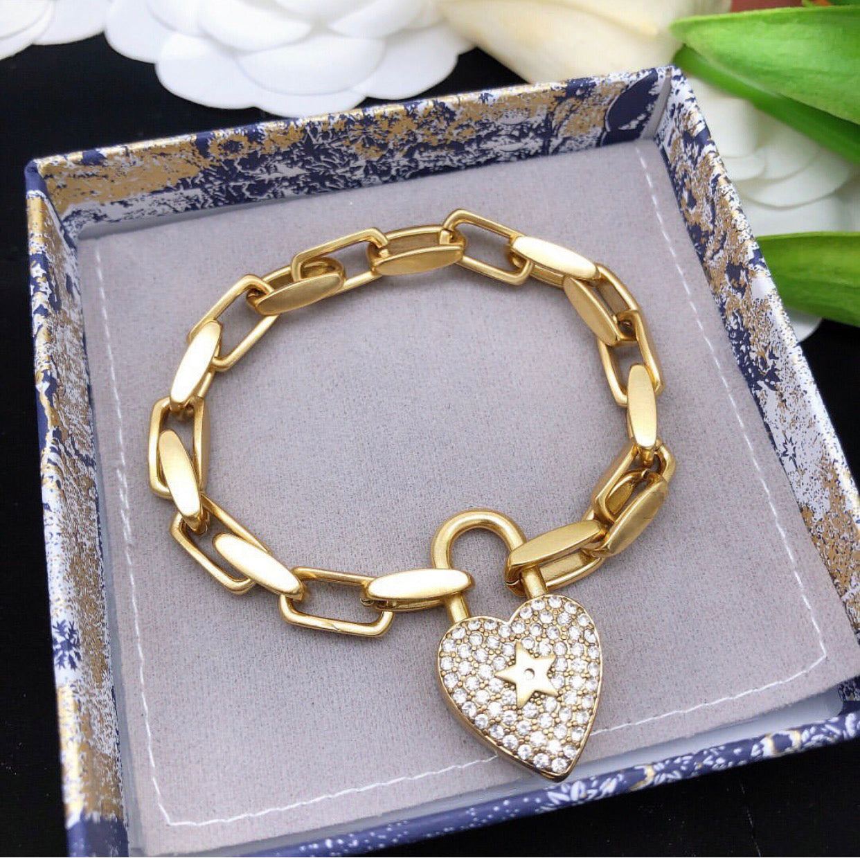 Heart Lock Bracelet
