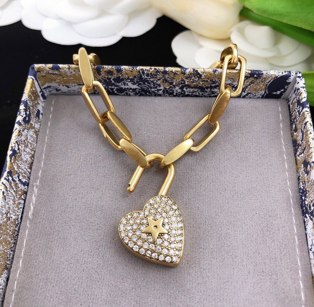 Heart Lock Bracelet