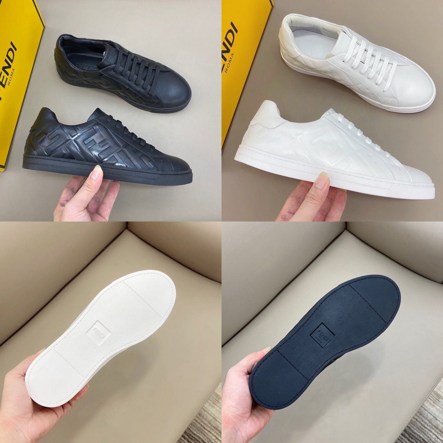 FF Embossed Trainers