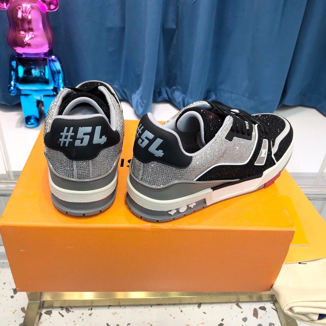 LV Strass Trainers
