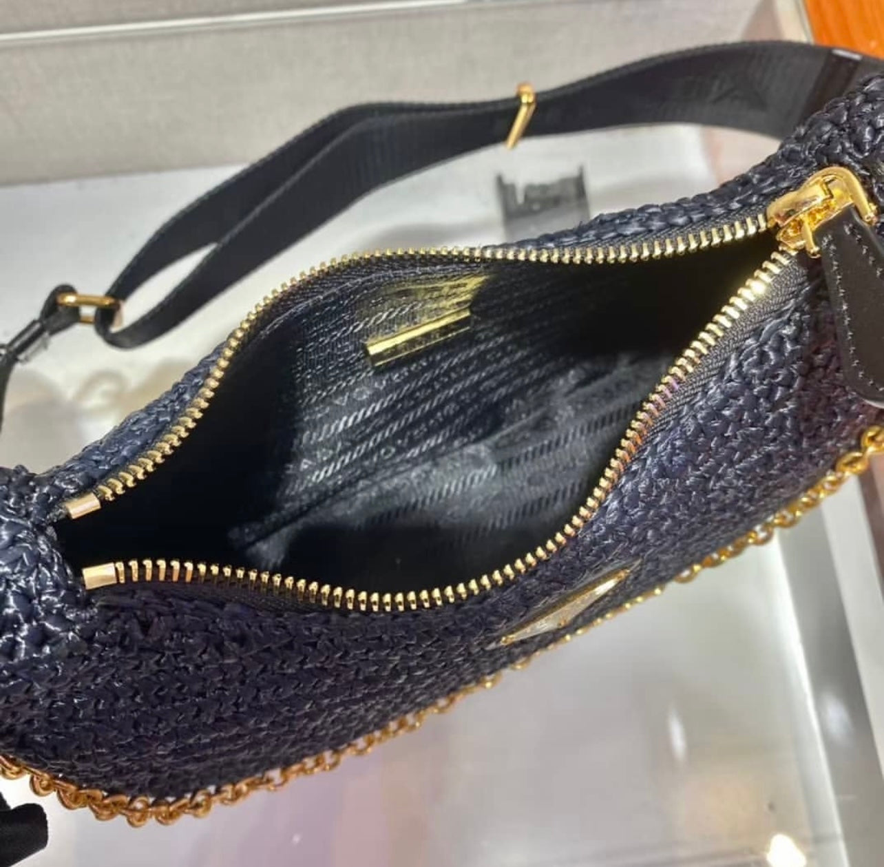 Re Edition Raffia Bag