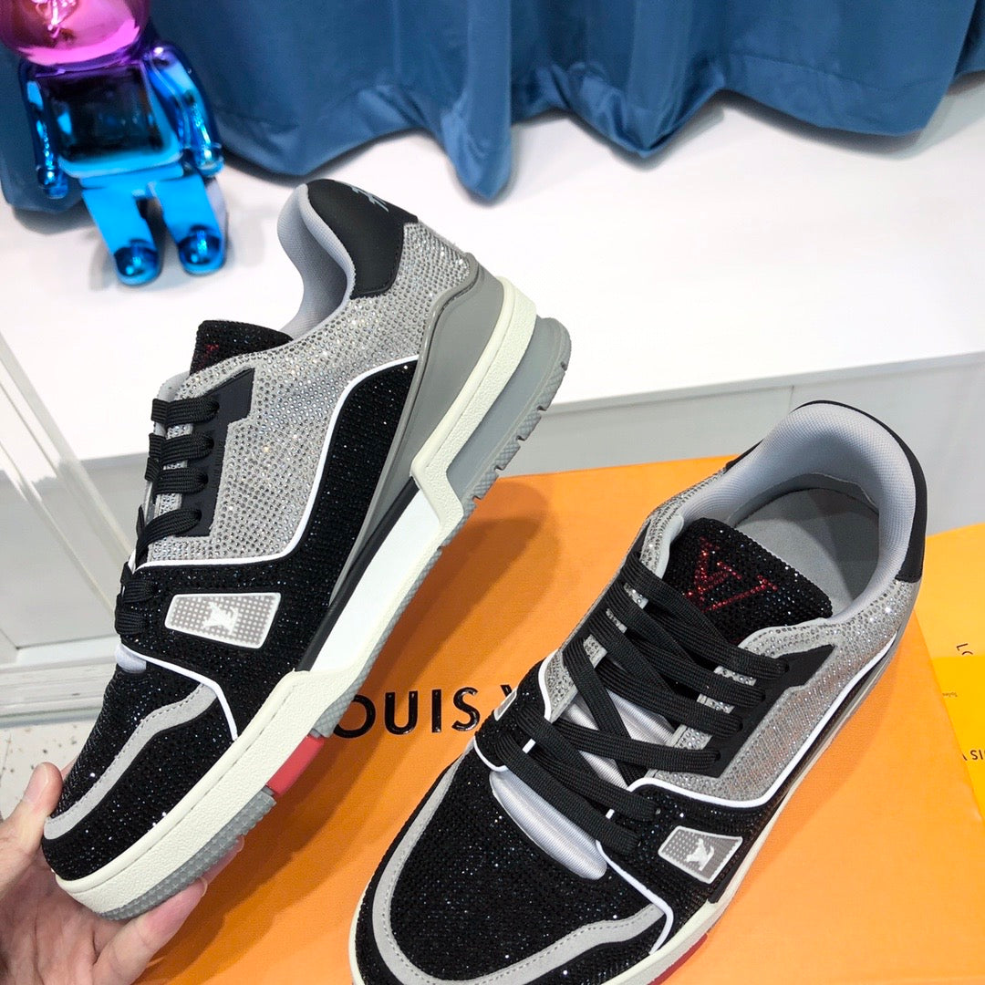 LV Strass Trainers