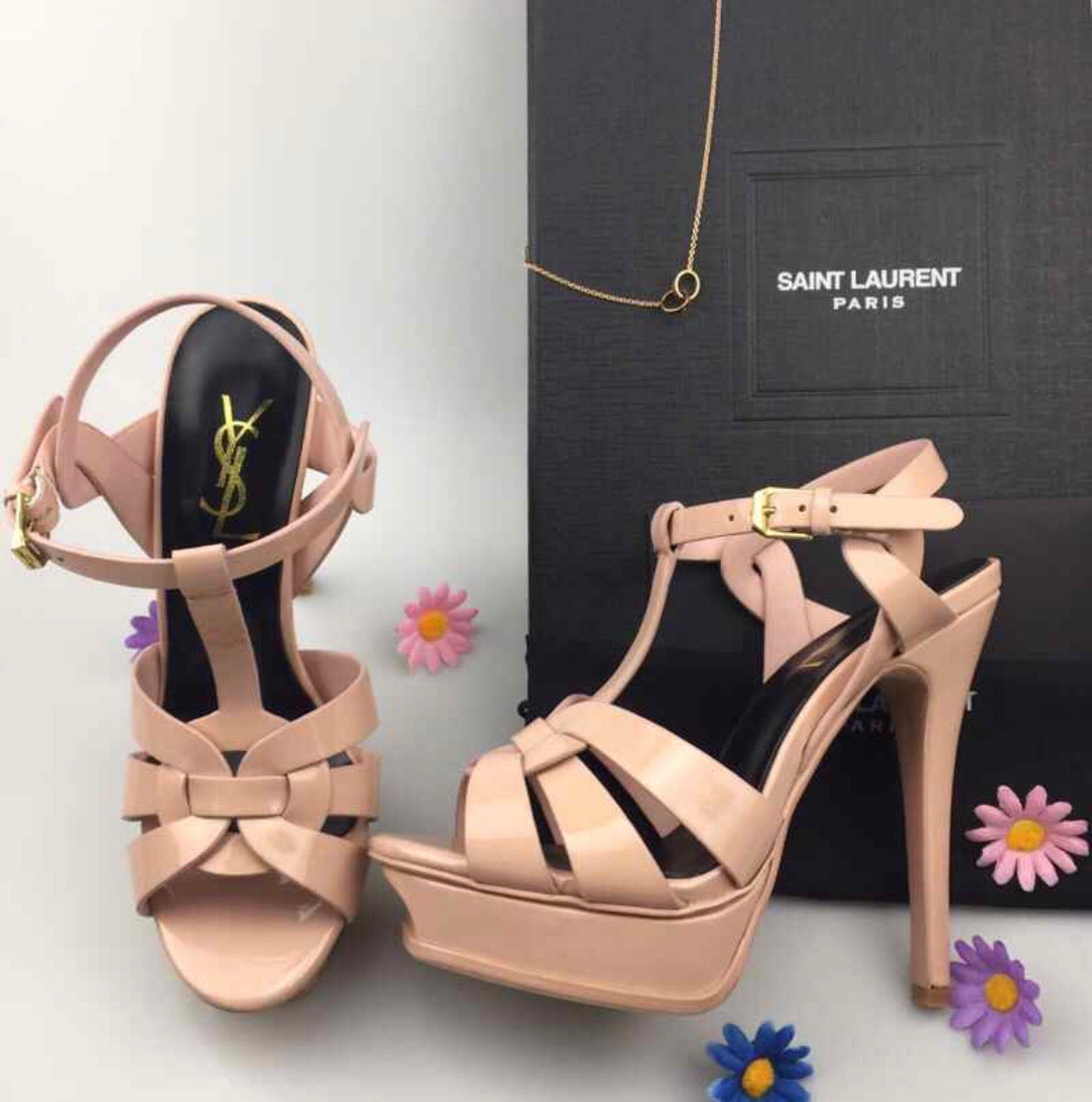 Tribute Patent Sandals 13cm