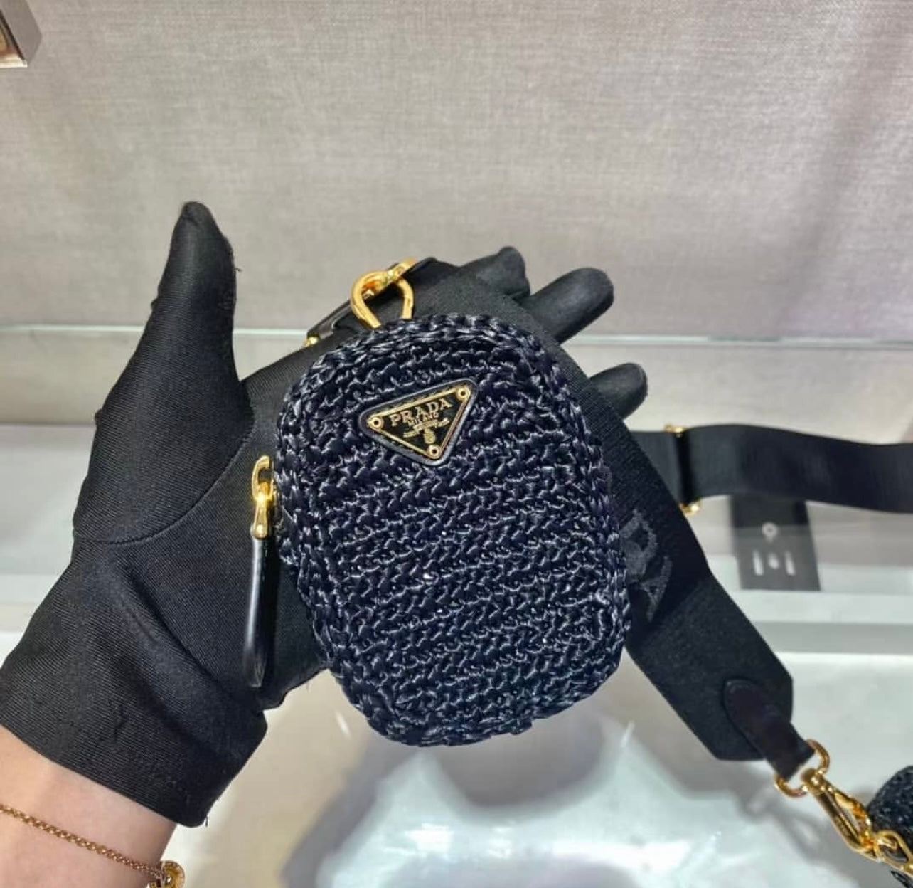 Re Edition Raffia Bag