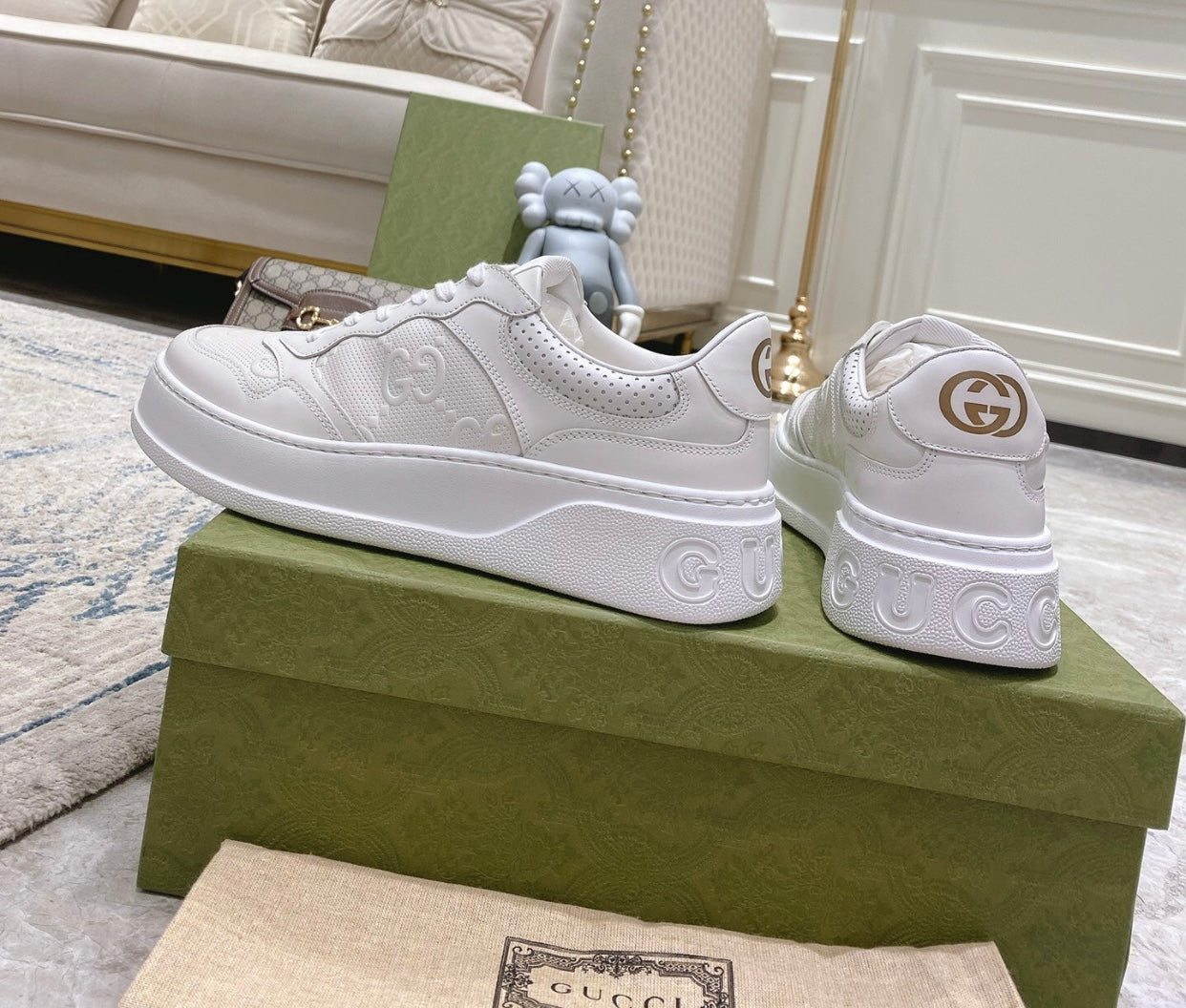 Embossed Trainers