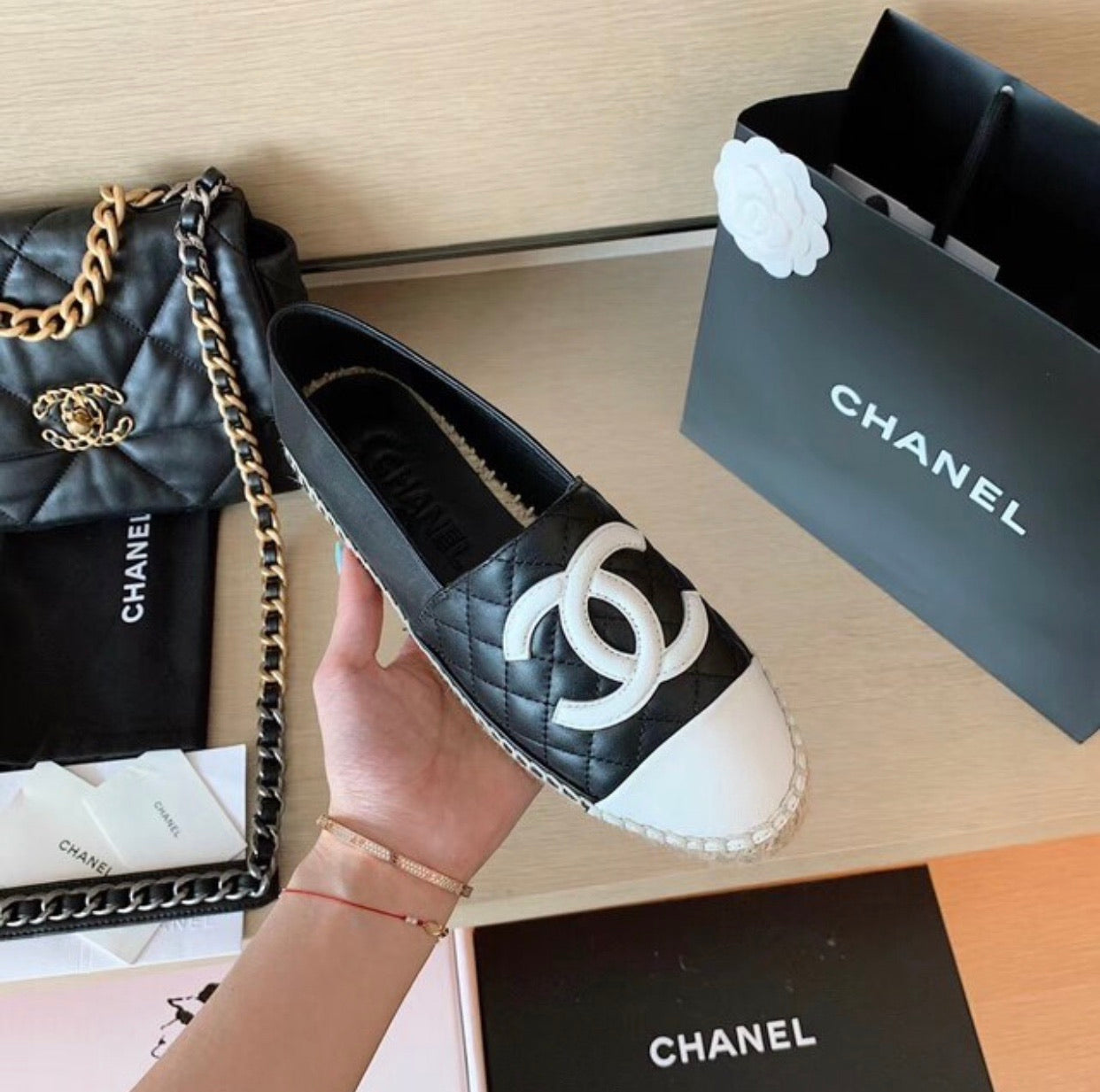 Leather Espadrilles