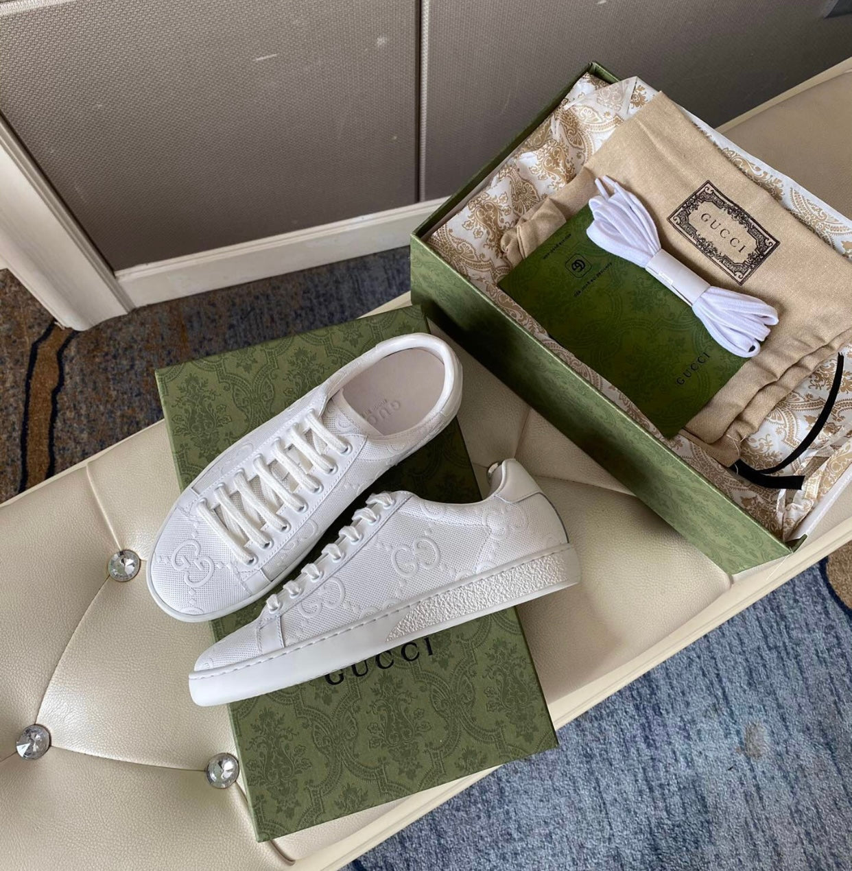 Embossed Trainers