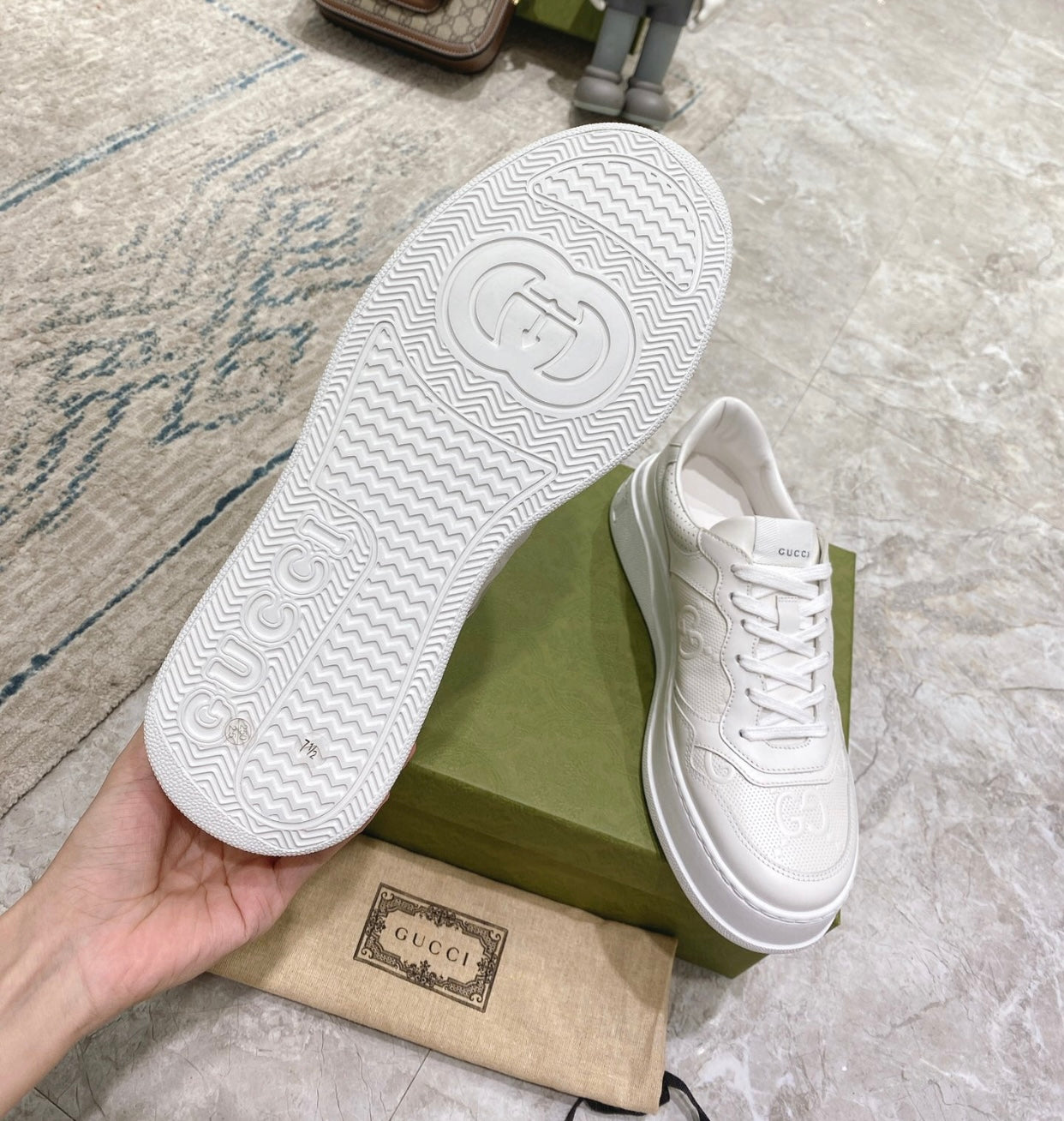Embossed Trainers