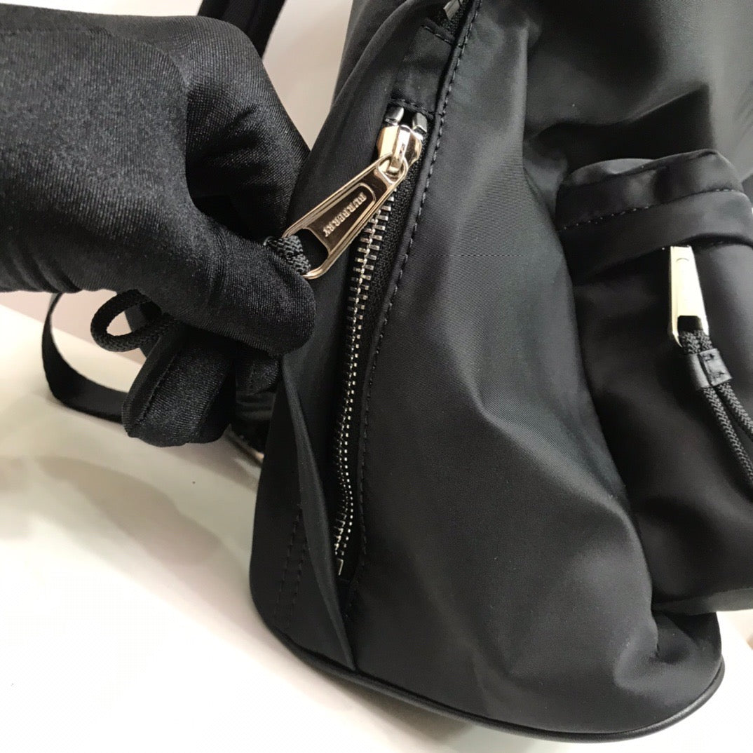 Logo Print Backpack
