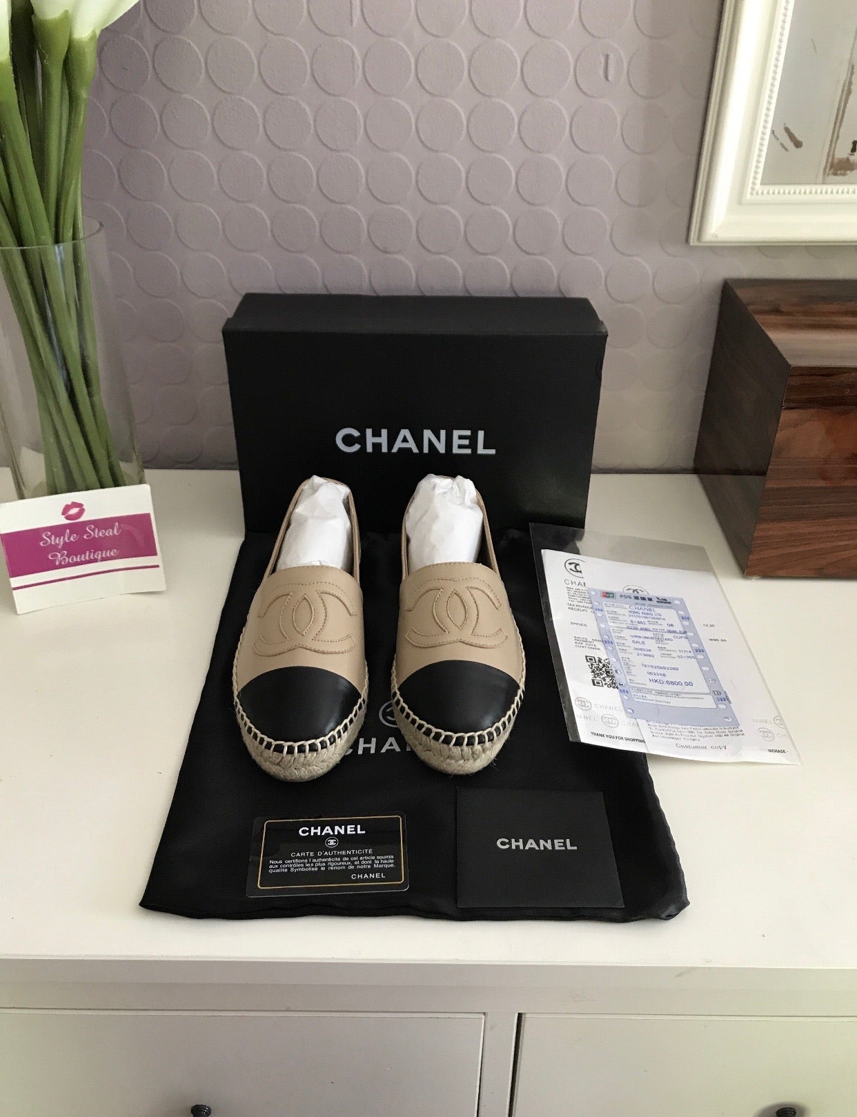 Leather Espadrilles