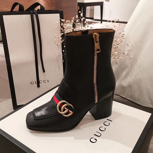 Leather Ankle Boots