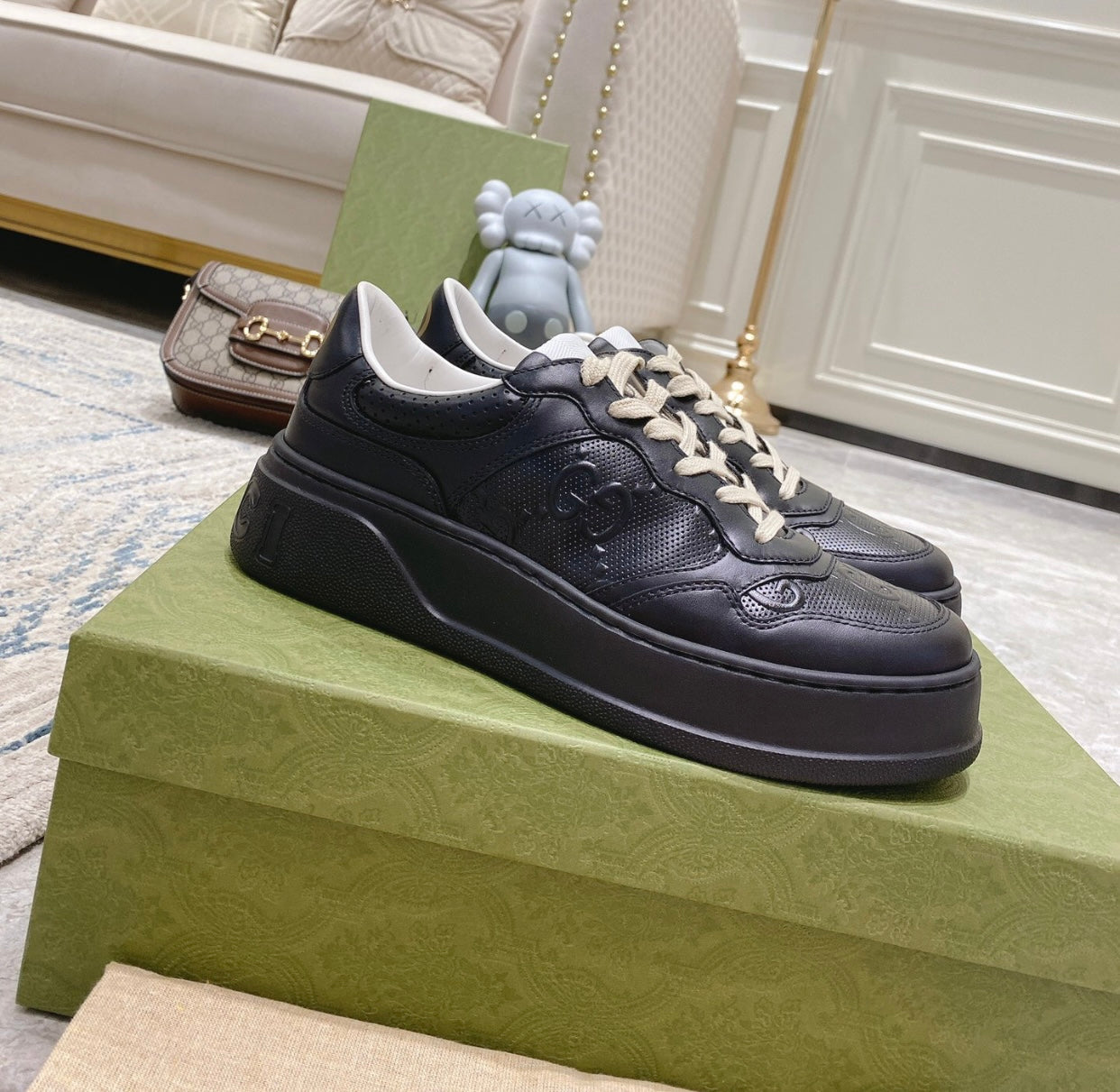 Embossed Trainers