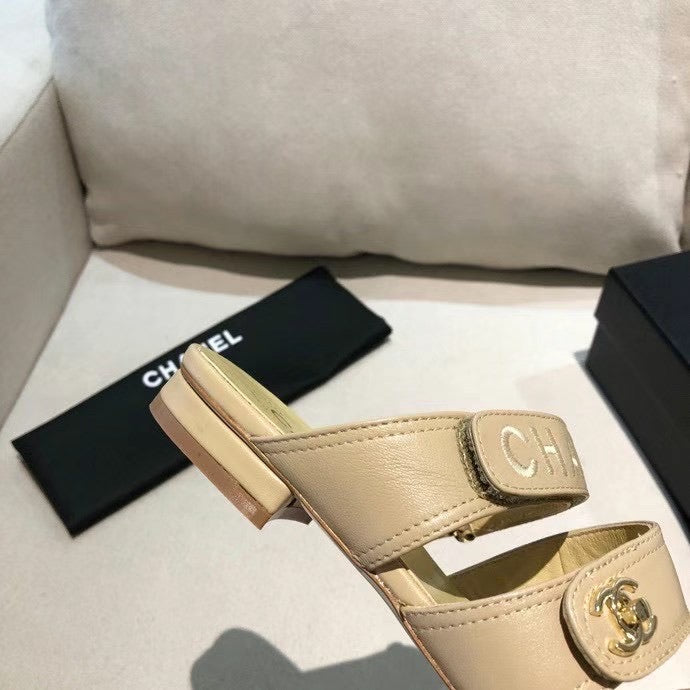 CC Leather Sandals