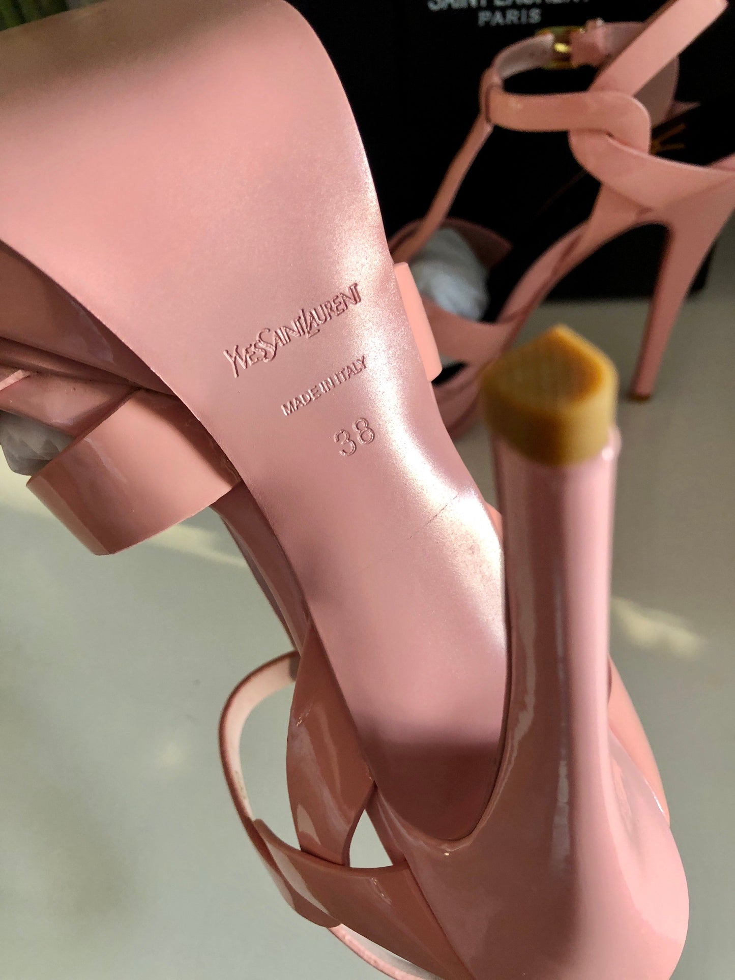 Tribute Patent Sandals 13cm