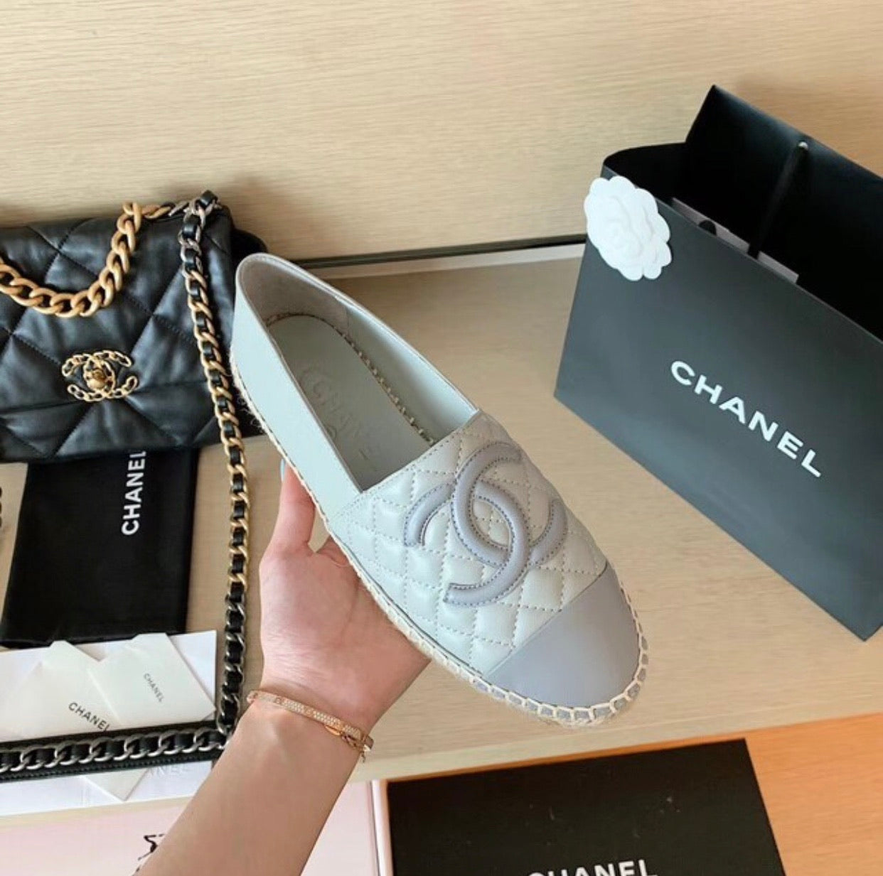 Leather Espadrilles
