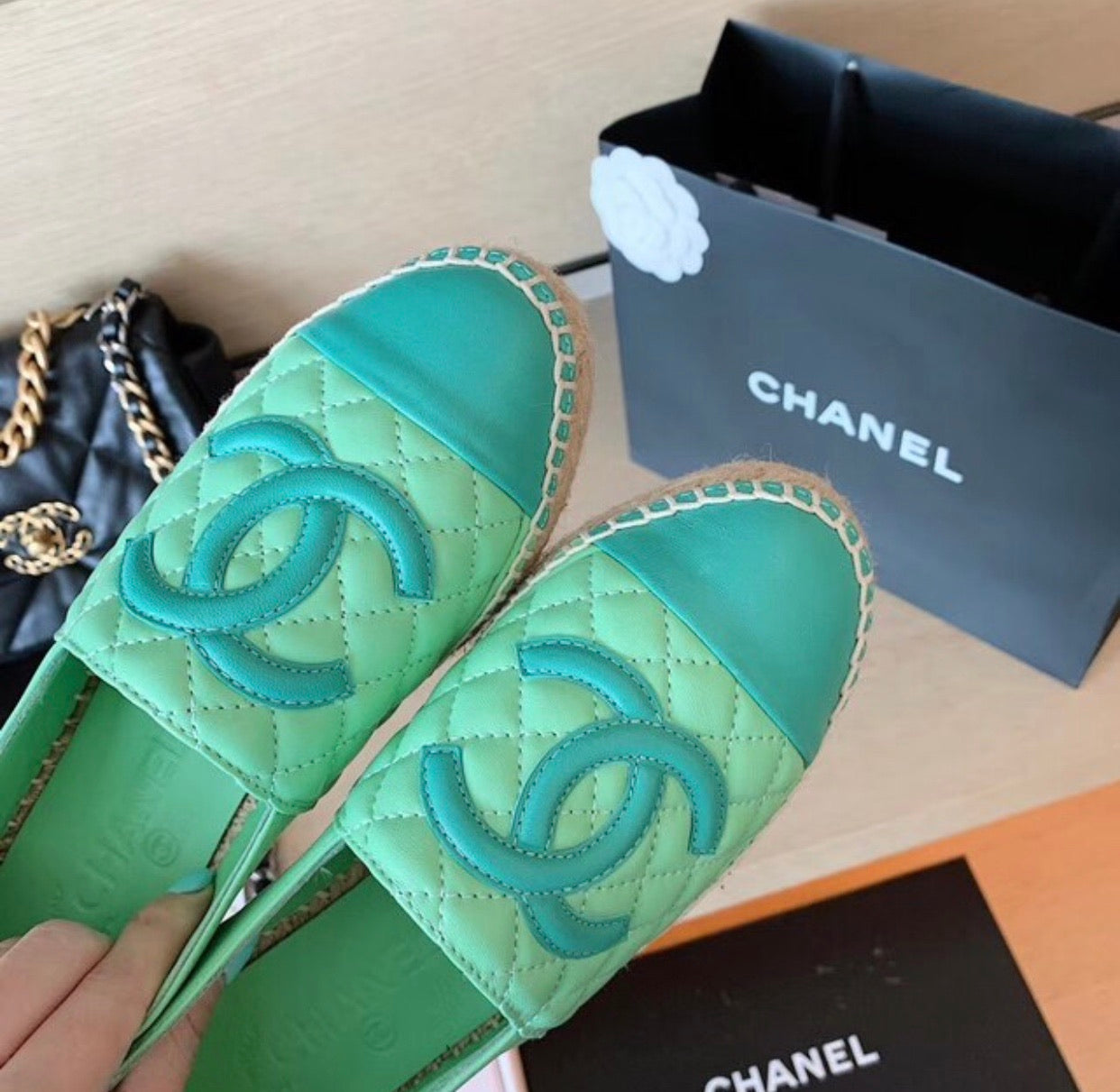 Leather Espadrilles