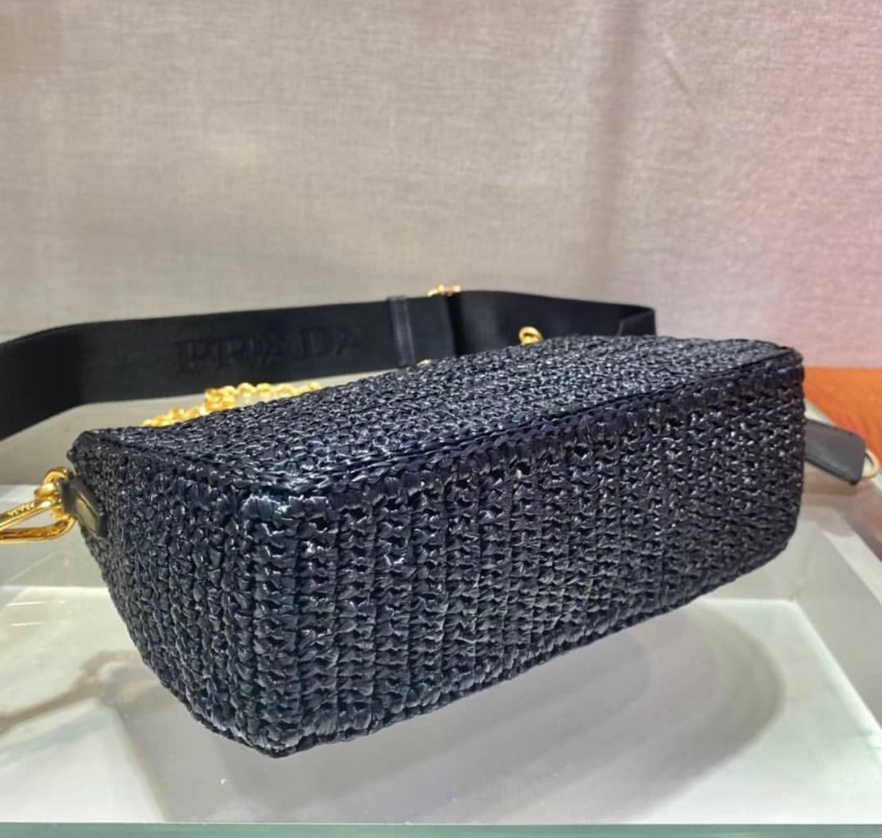 Re Edition Raffia Bag