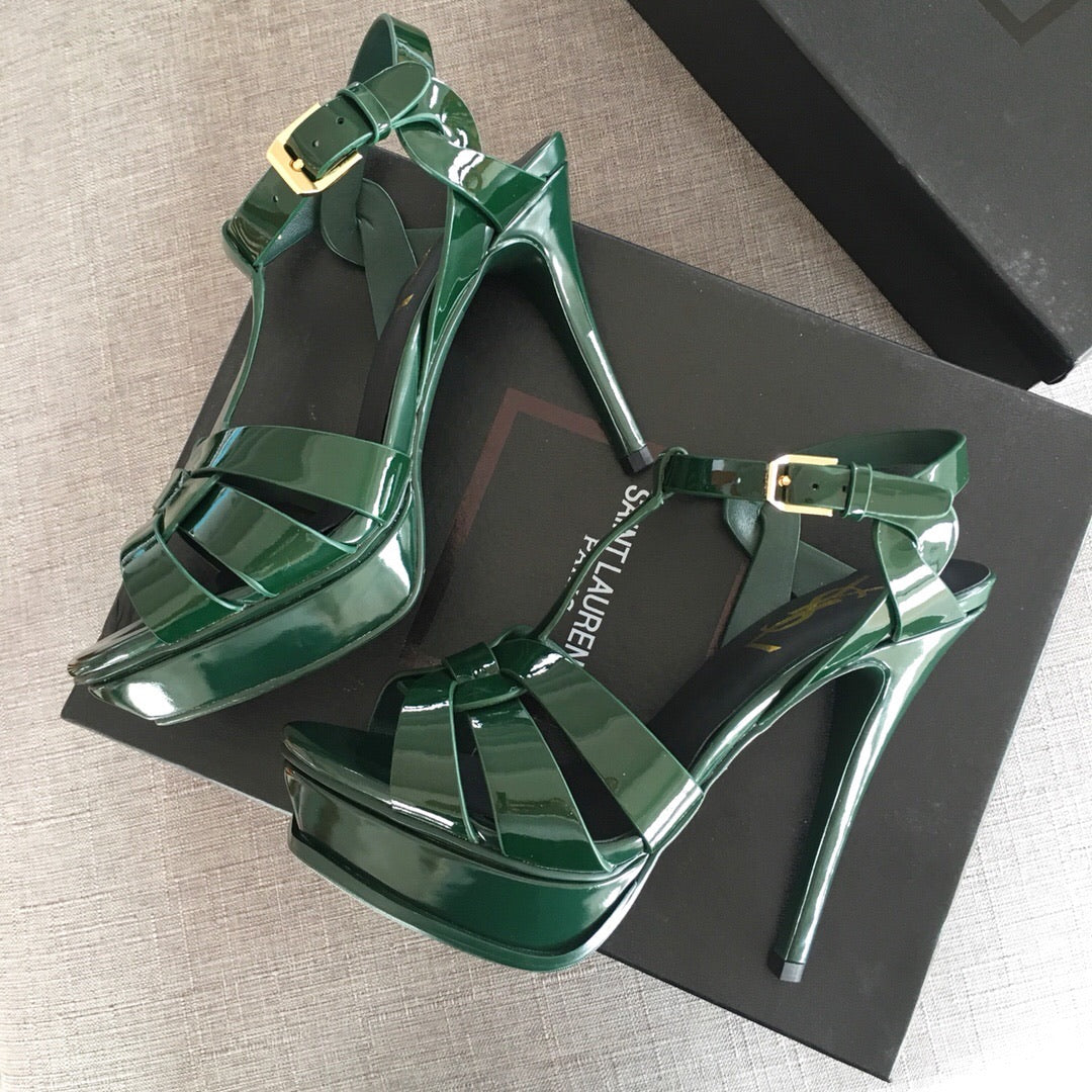 Tribute Patent Sandals 13cm
