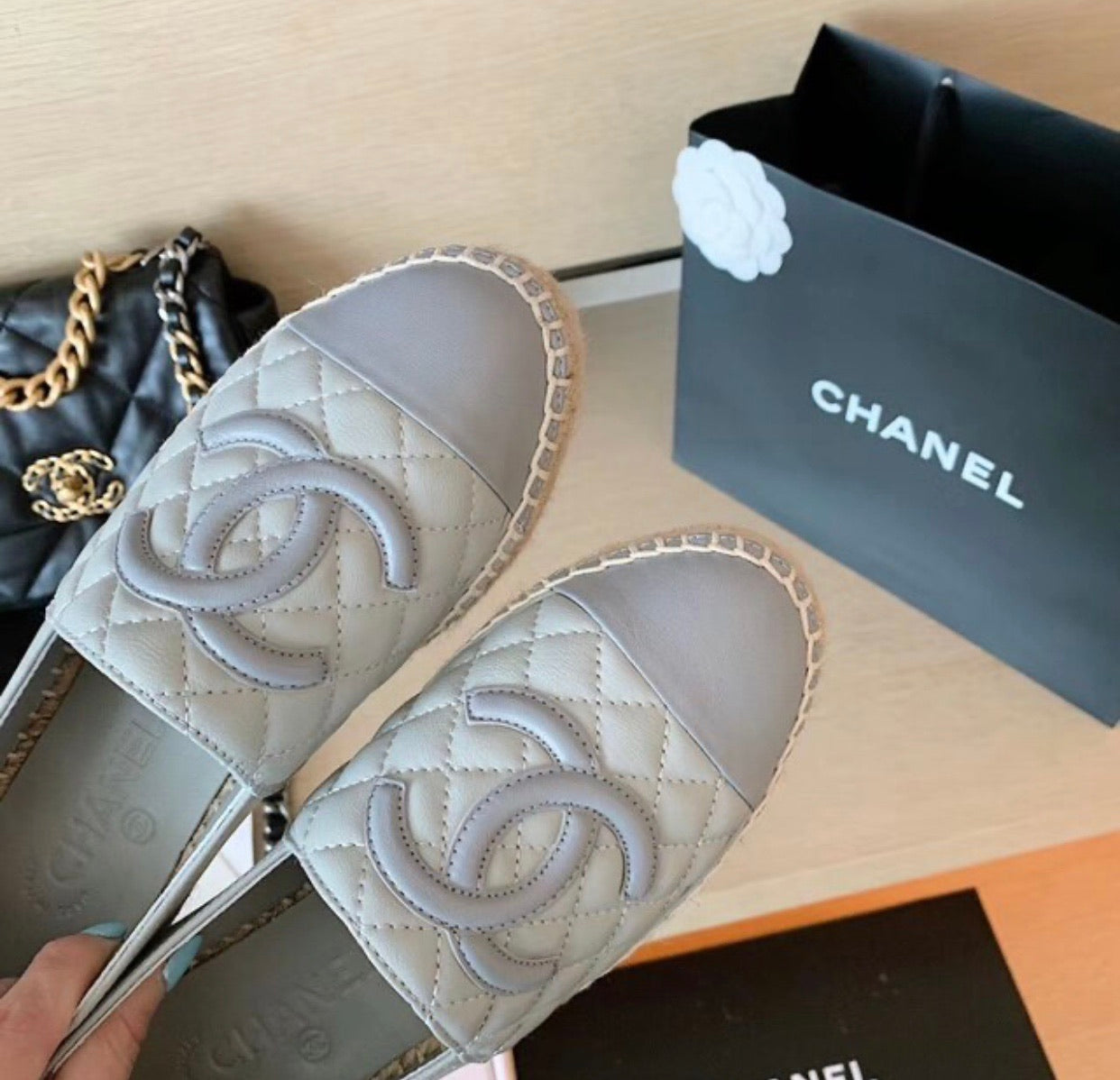 Leather Espadrilles