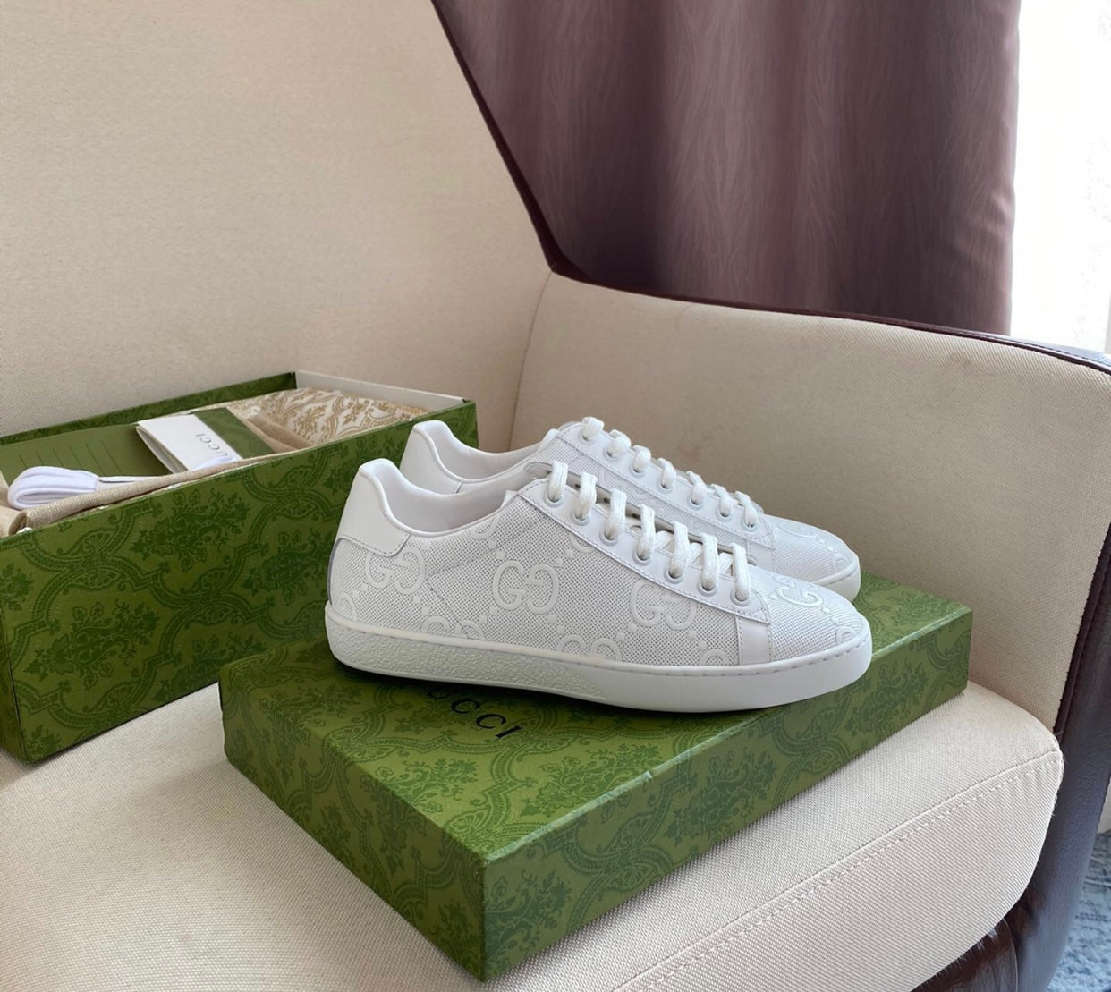 Embossed Trainers